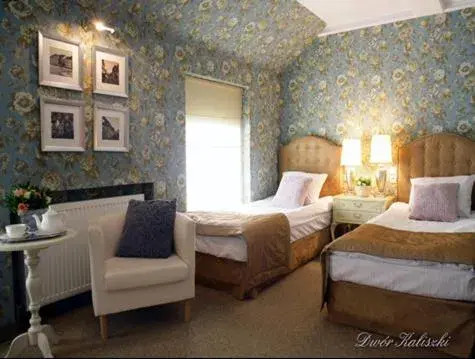 Standard Double or Twin Room with Garden View in Dwór Kaliszki Standard Double or Twin Room with Garden View in Dwór Kaliszki