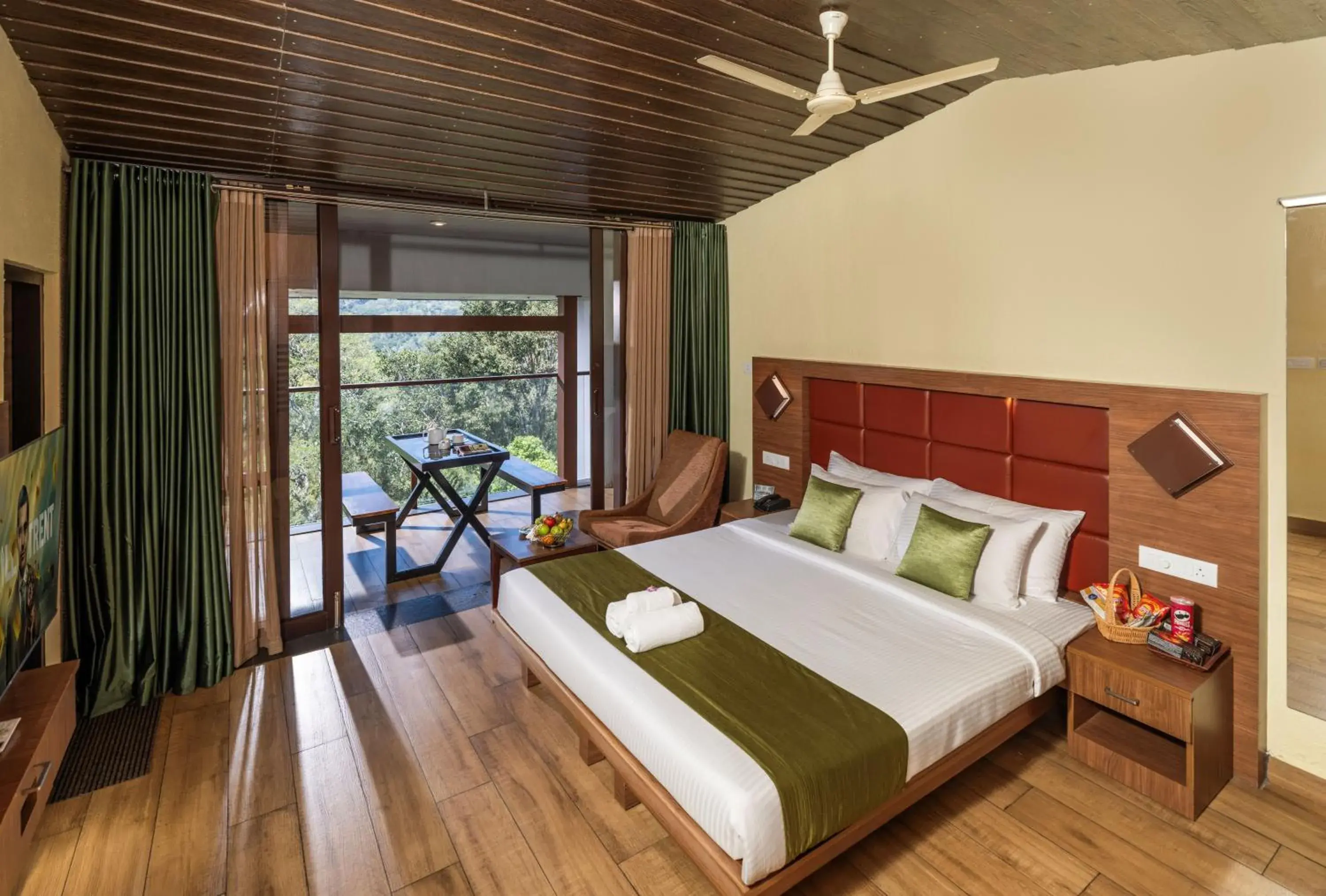 Forest Flame in The Mountain Courtyard Thekkady Forest Flame in The Mountain Courtyard Thekkady