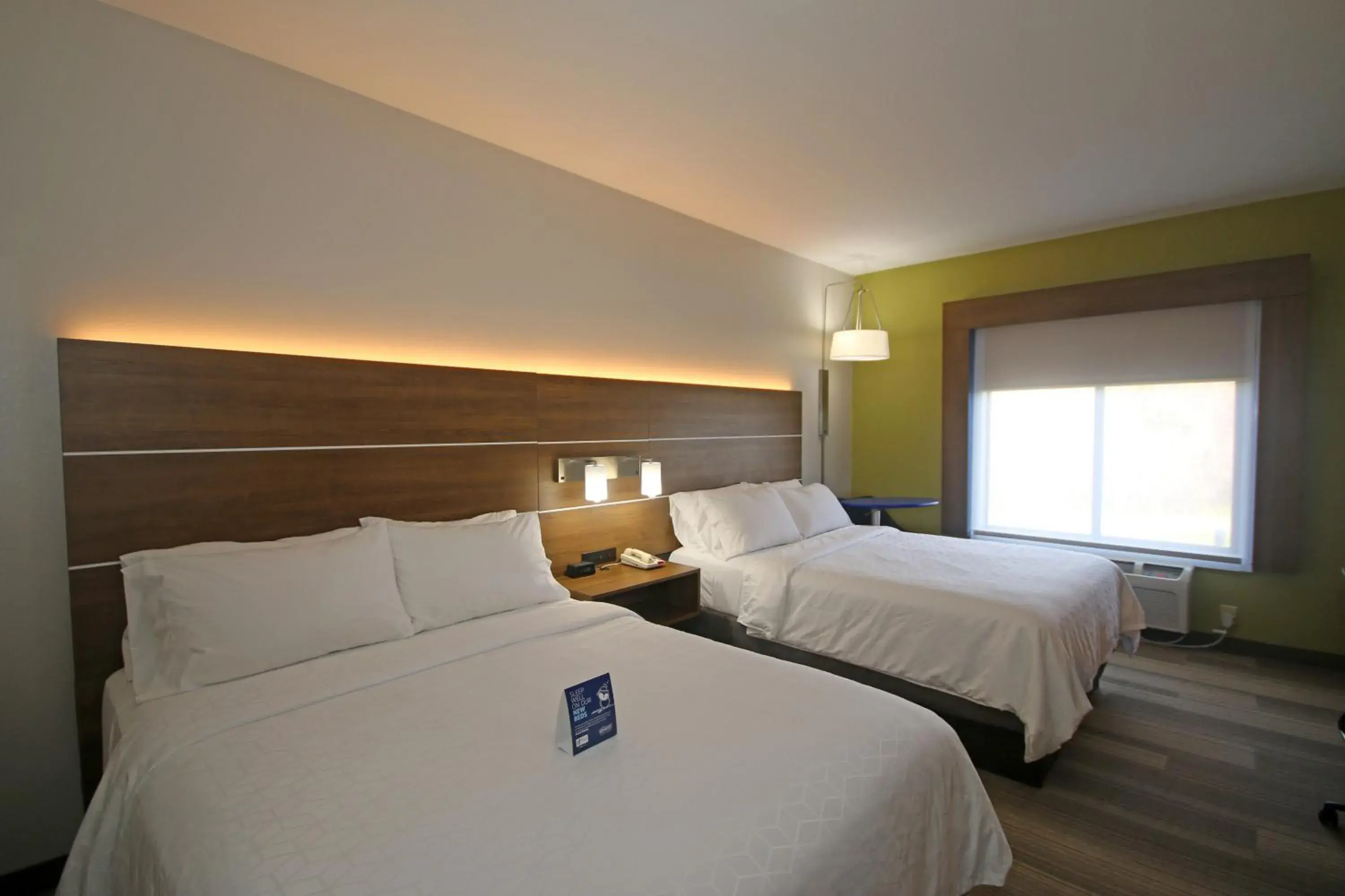 Queen Room with Two Queen Beds and Roll-In Shower - Disability Access in Holiday Inn Express Hotel & Suites Greensboro-East by IHG Queen Room with Two Queen Beds and Roll-In Shower - Disability Access in Holiday Inn Express Hotel & Suites Greensboro-East by IHG