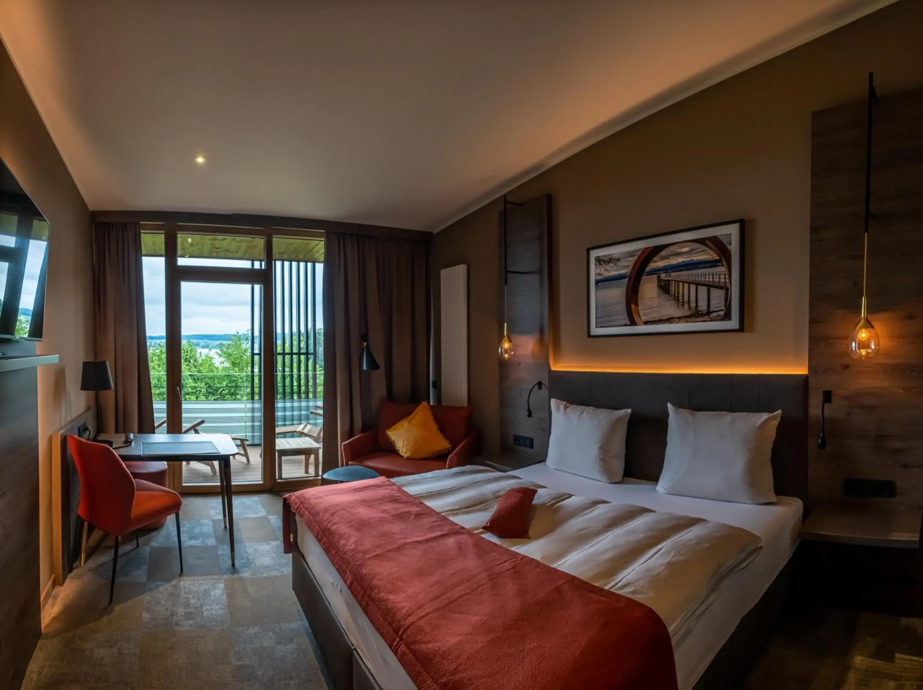 Double Room with Balcony in Waldhaus Jakob Double Room with Balcony in Waldhaus Jakob