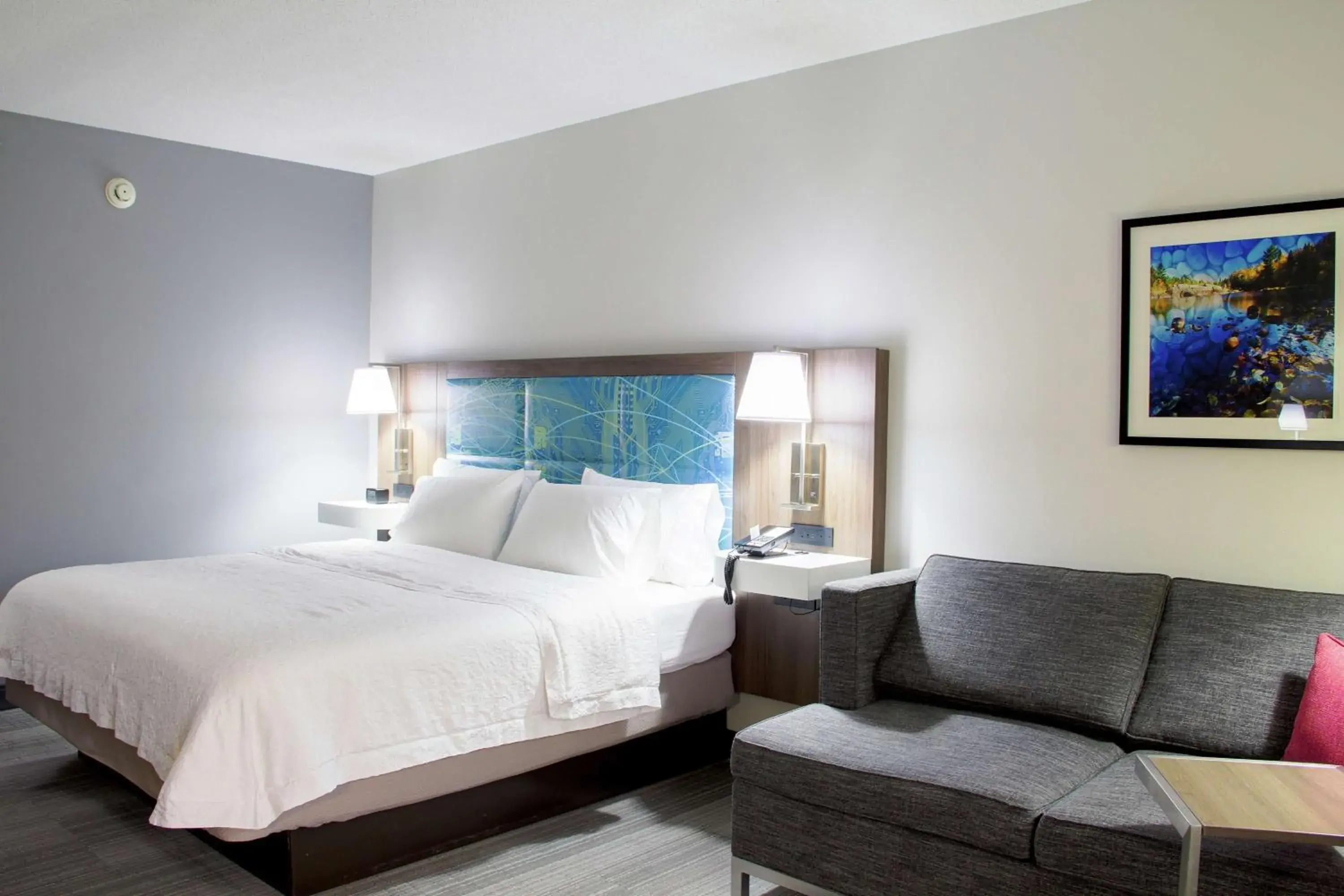 King Room with Sofa Bed and Study - Non-Smoking in Hampton Inn Danville King Room with Sofa Bed and Study - Non-Smoking in Hampton Inn Danville