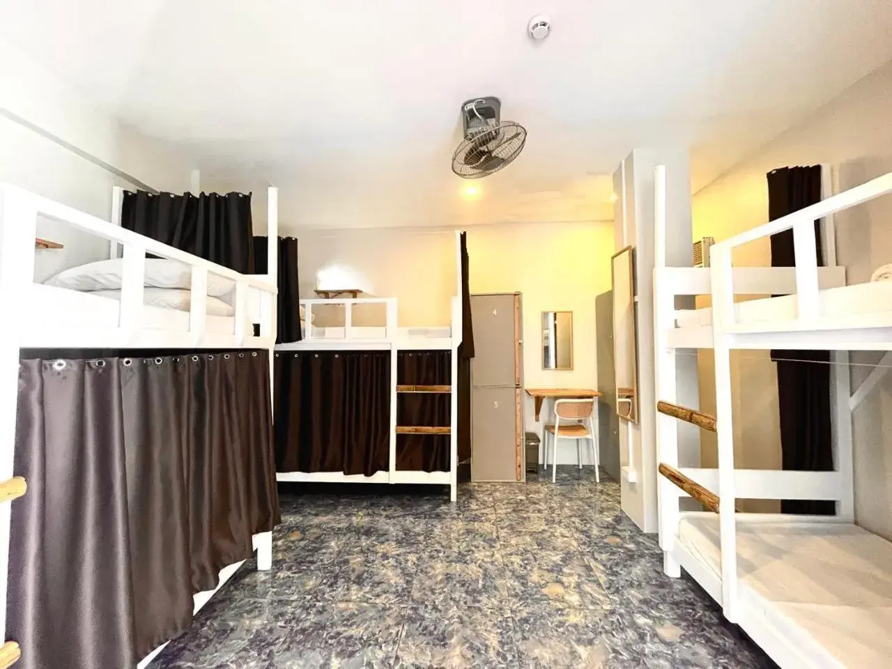 Bunk Bed in Female Dormitory Room in Chill Out Hostel Bunk Bed in Female Dormitory Room in Chill Out Hostel