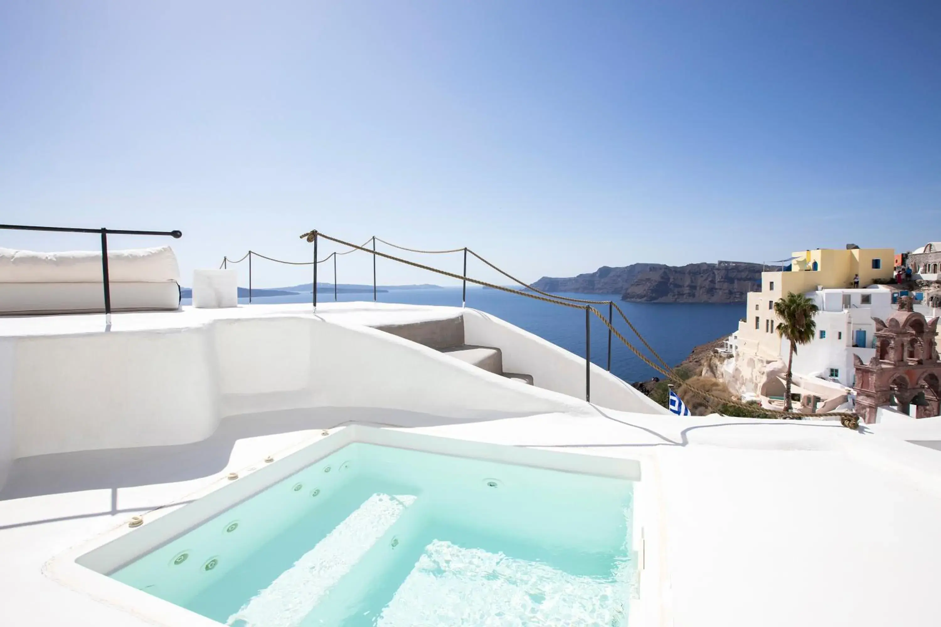 Double Room with Hot Tub and Partial Caldera View. in Ducato di Oia - Adults Only Double Room with Hot Tub and Partial Caldera View. in Ducato di Oia - Adults Only