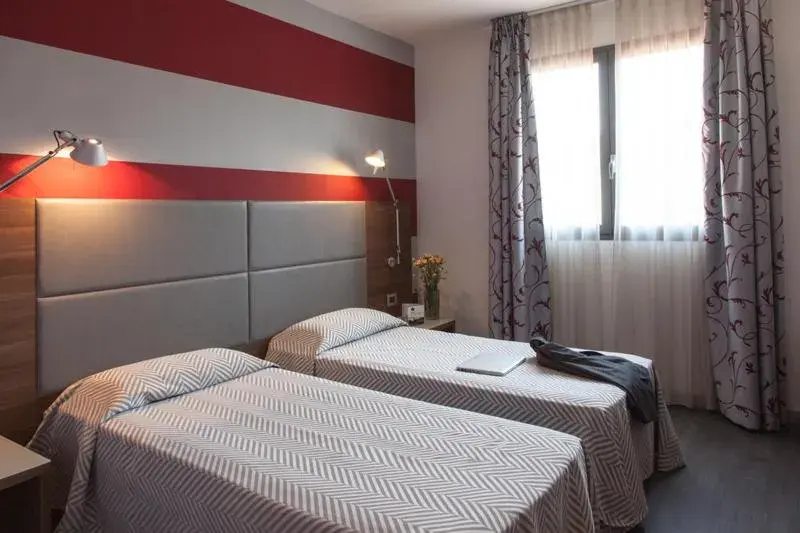 Twin Room with Private Bathroom - single occupancy in Hotel Del Parco Twin Room with Private Bathroom - single occupancy in Hotel Del Parco