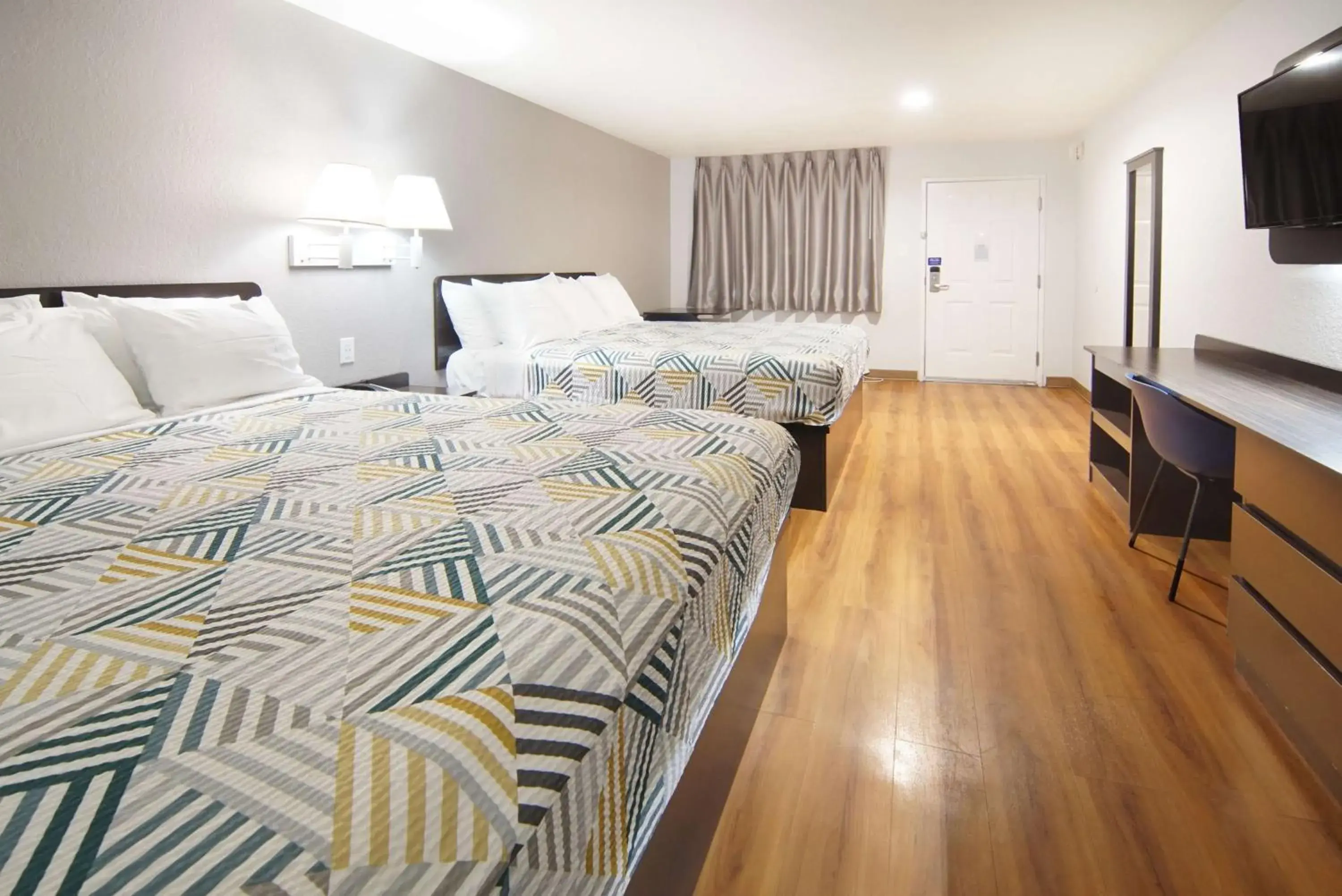 King Room with Two King Beds - single occupancy in Motel 6-Lancaster, TX - DeSoto - Lancaster King Room with Two King Beds - single occupancy in Motel 6-Lancaster, TX - DeSoto - Lancaster