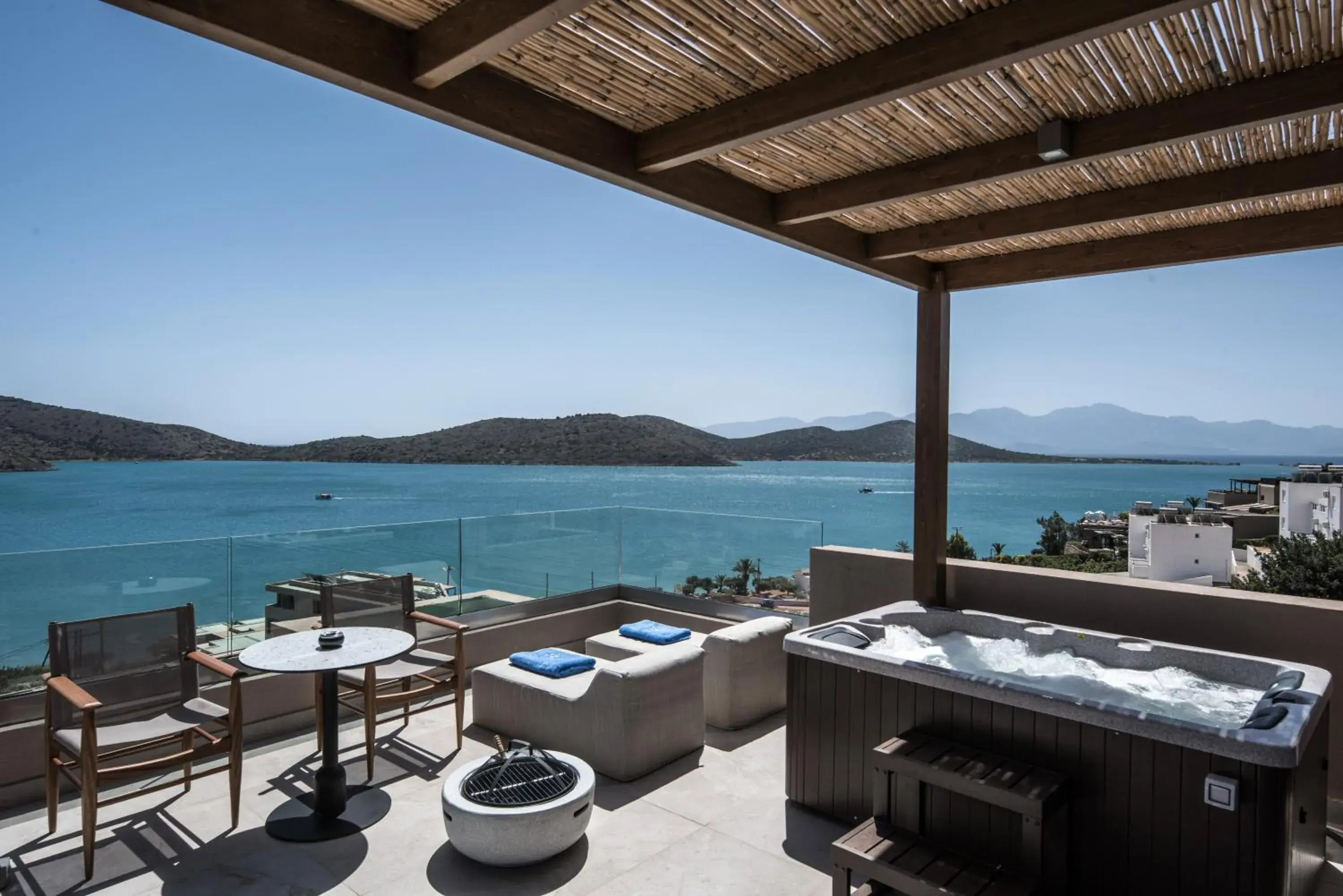 Signature Suite With Outdoor Jacuzzi & Sea View in Elounda Infinity Exclusive Resort & Spa - Adults Only Signature Suite With Outdoor Jacuzzi & Sea View in Elounda Infinity Exclusive Resort & Spa - Adults Only