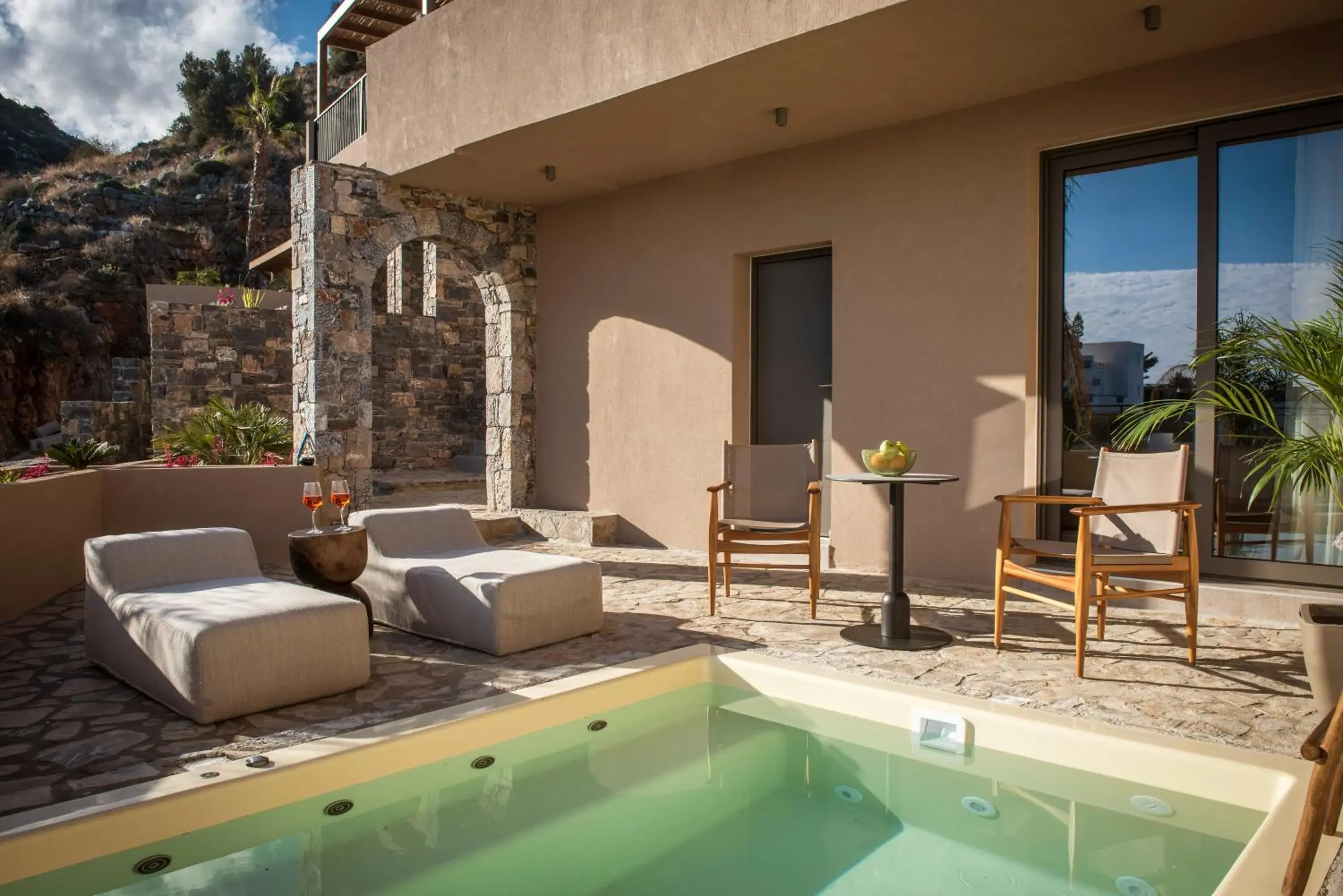 Junior Suite with Private Pool in Elounda Infinity Exclusive Resort & Spa - Adults Only Junior Suite with Private Pool in Elounda Infinity Exclusive Resort & Spa - Adults Only