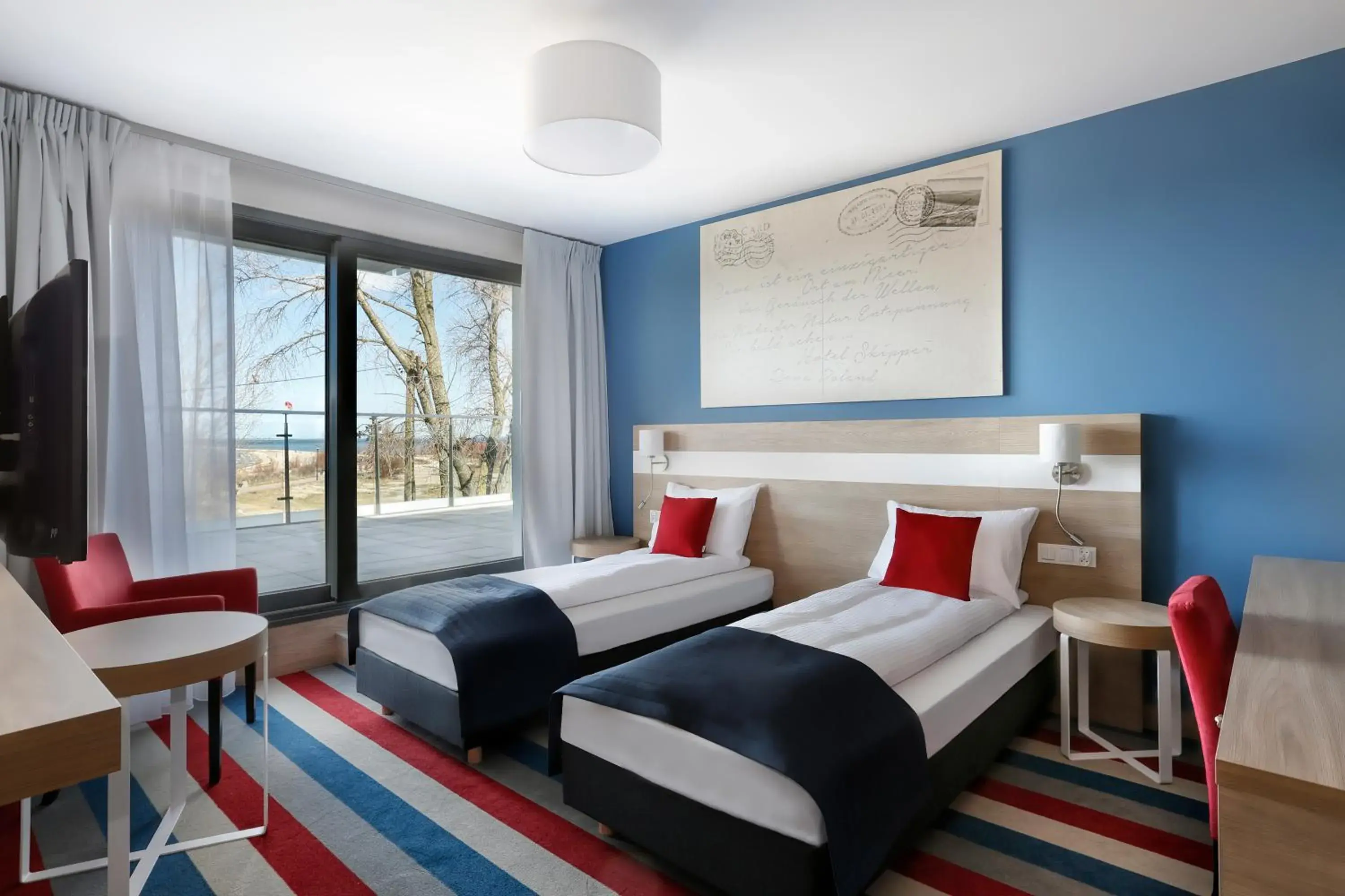 Superior Family Room with Sea View in Hotel Skipper Superior Family Room with Sea View in Hotel Skipper