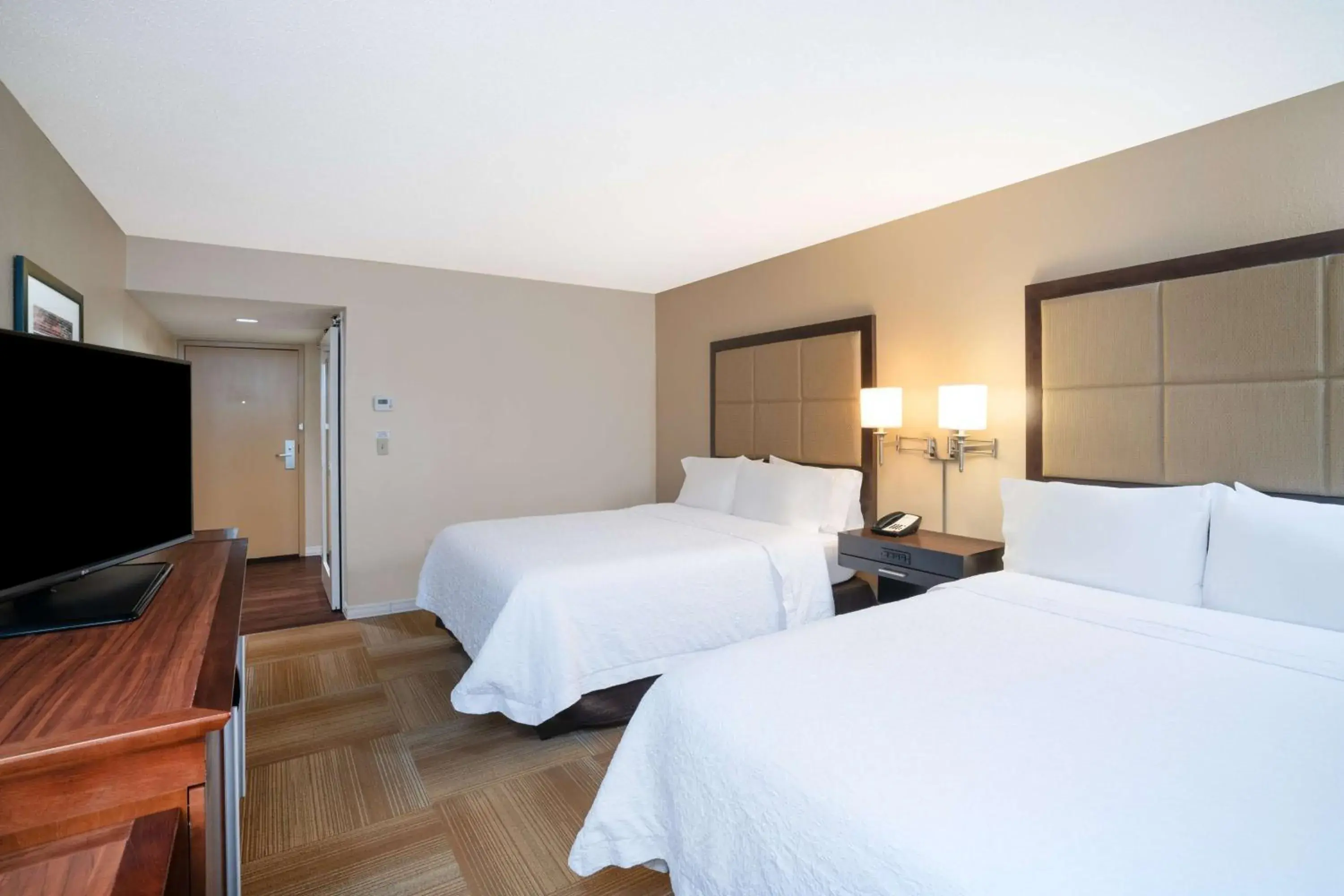 Queen Room with Two Queen Beds - Hearing Access/Non-Smoking in Hampton Inn Lafayette Queen Room with Two Queen Beds - Hearing Access/Non-Smoking in Hampton Inn Lafayette