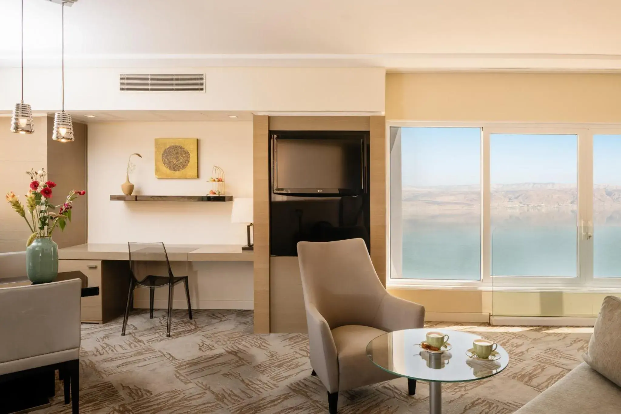 Executive Junior Suite with Sea View (Adults only) - single occupancy in Vert Dead Sea by AFI Hotels Executive Junior Suite with Sea View (Adults only) - single occupancy in Vert Dead Sea by AFI Hotels
