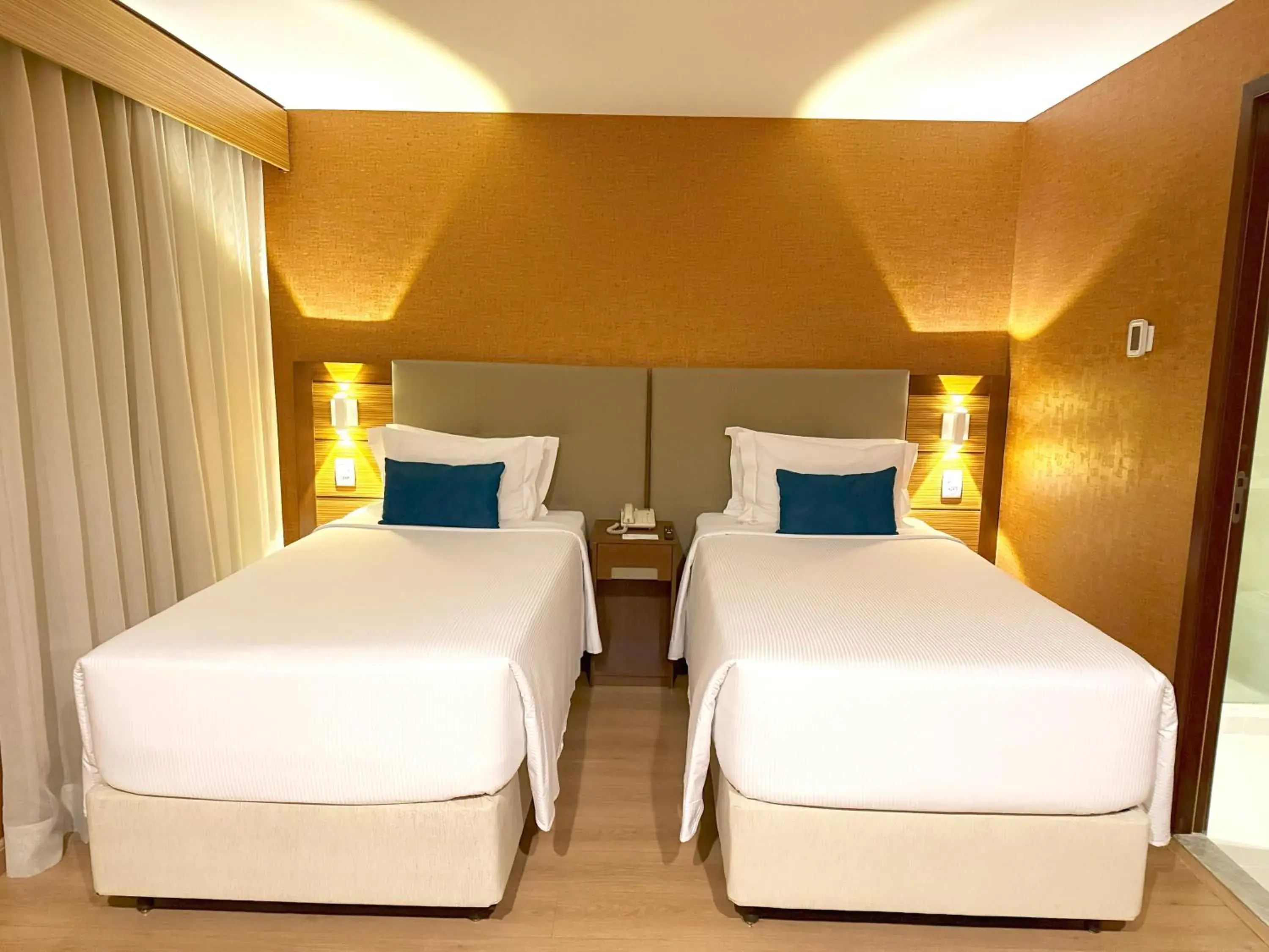 Twin Room in Wyndham Sao Paulo Ibirapuera Convention Plaza Twin Room in Wyndham Sao Paulo Ibirapuera Convention Plaza