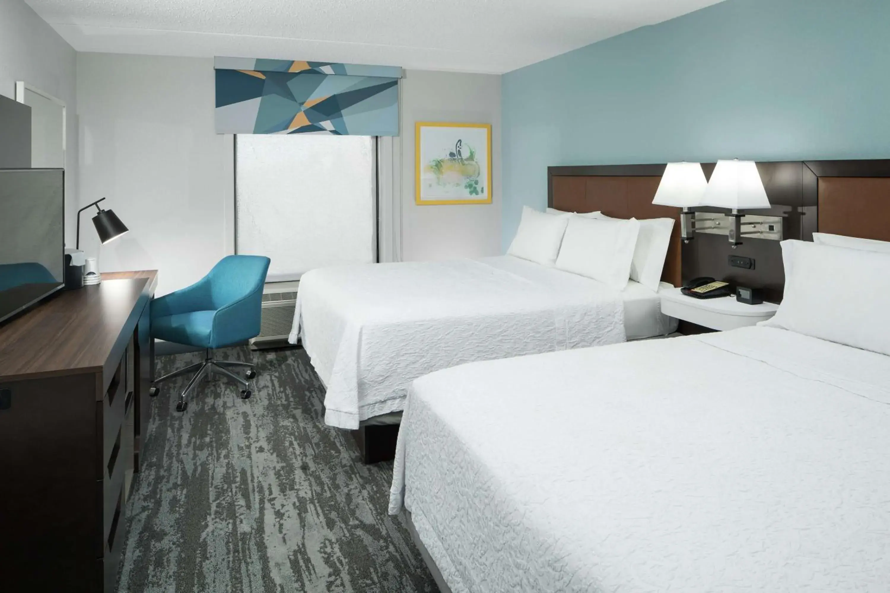 Room with Two Queen Beds - Non-Smoking in Hampton Inn & Suites Panama City Beach-Pier Park Area Room with Two Queen Beds - Non-Smoking in Hampton Inn & Suites Panama City Beach-Pier Park Area