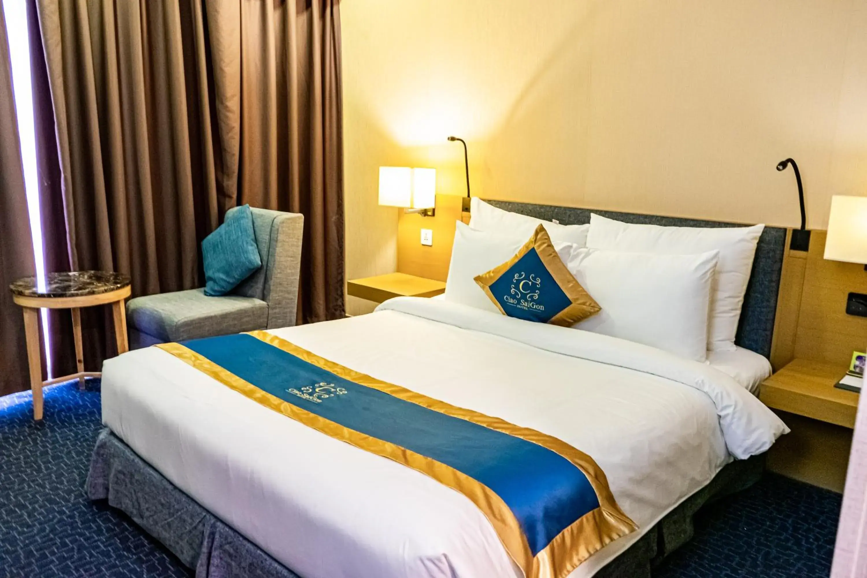 Deluxe Double Room with Window in Ciao SaiGon Hotel & Spa Deluxe Double Room with Window in Ciao SaiGon Hotel & Spa