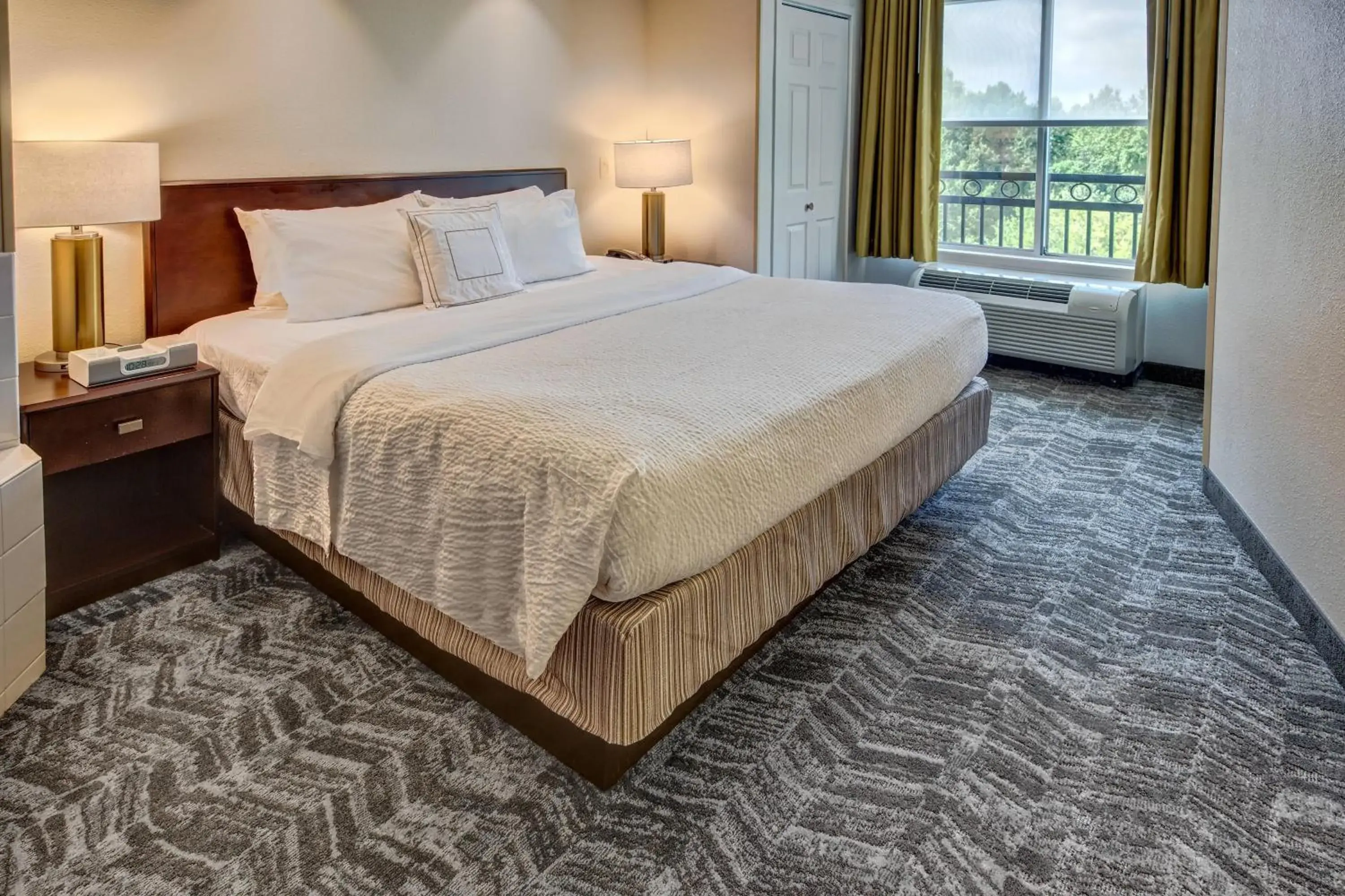 King Studio with Sofa Bed and Roll-in Shower - Mobility and Hearing Accessible in SpringHill Suites by Marriott New Bern King Studio with Sofa Bed and Roll-in Shower - Mobility and Hearing Accessible in SpringHill Suites by Marriott New Bern