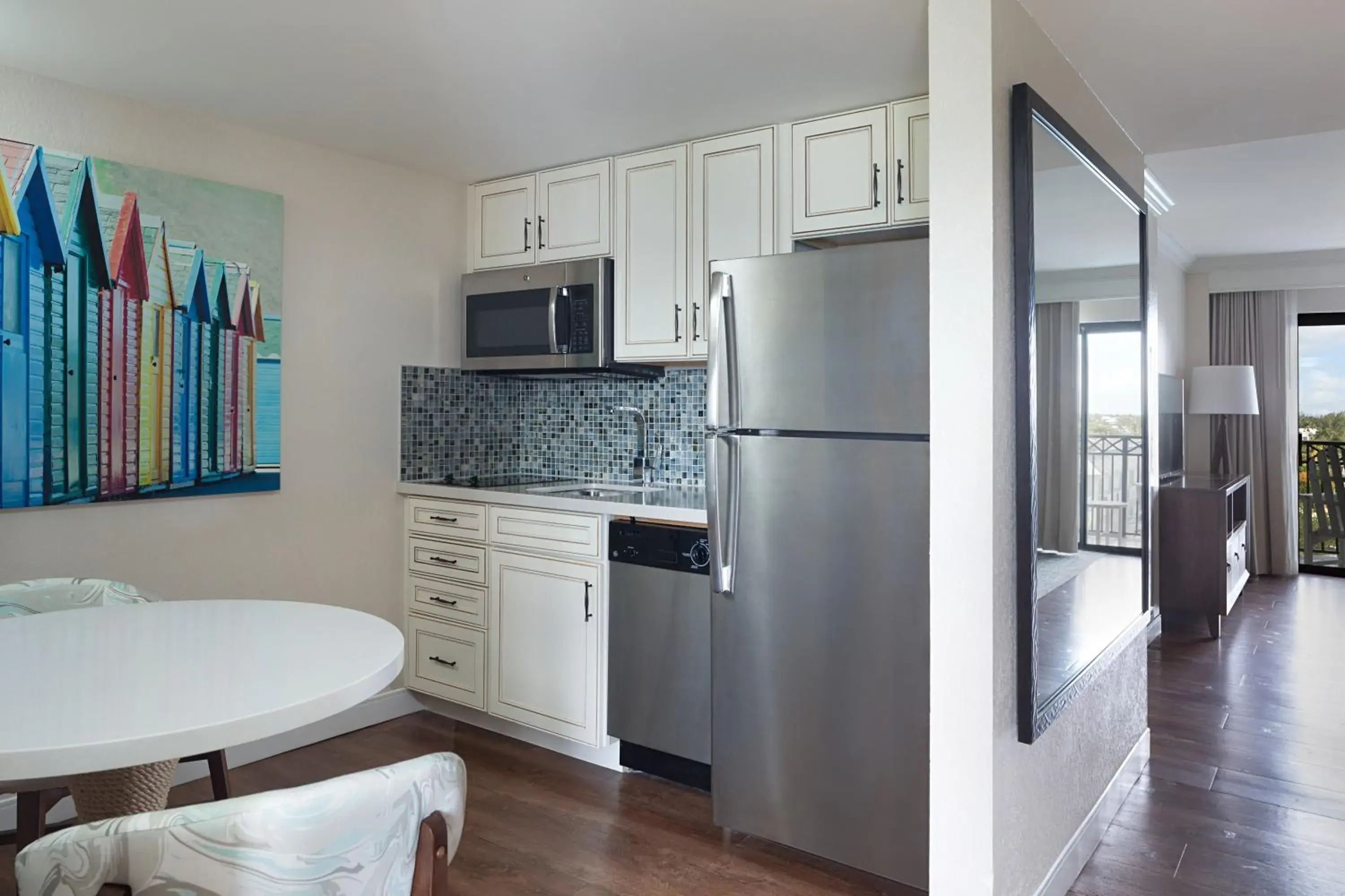 One Bedroom Two Queens Suite - Pool View in The Atlantic Suites on the Ave One Bedroom Two Queens Suite - Pool View in The Atlantic Suites on the Ave