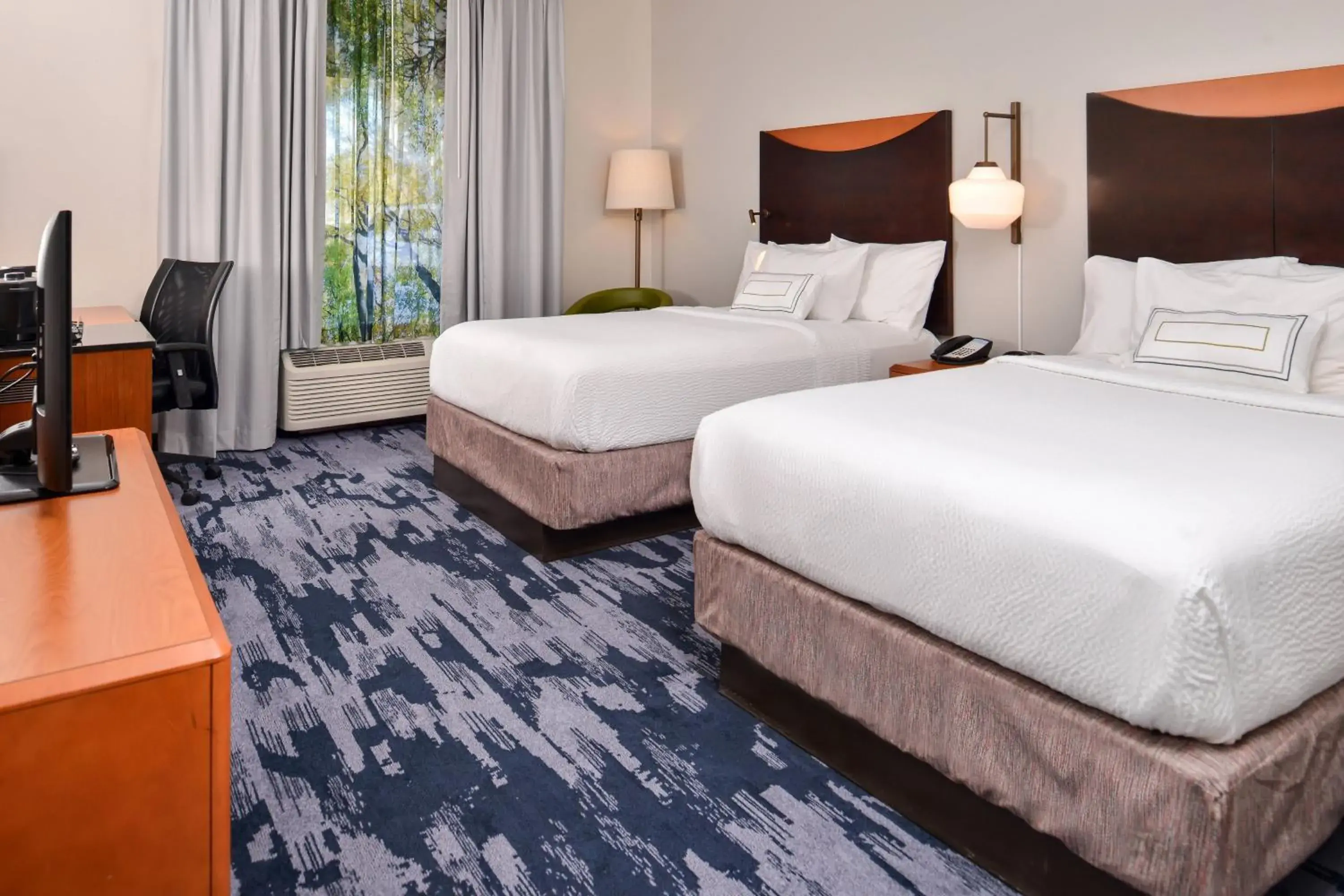 Double Room with Two Double Beds in Fairfield Inn & Suites by Marriott Ocala Double Room with Two Double Beds in Fairfield Inn & Suites by Marriott Ocala