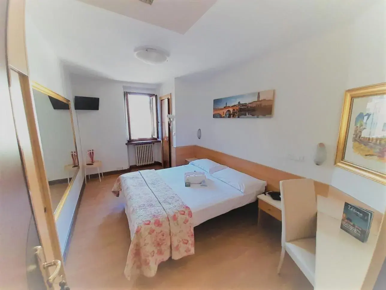 Family Room with Private External Bathroom - single occupancy in Albergo Trento Family Room with Private External Bathroom - single occupancy in Albergo Trento