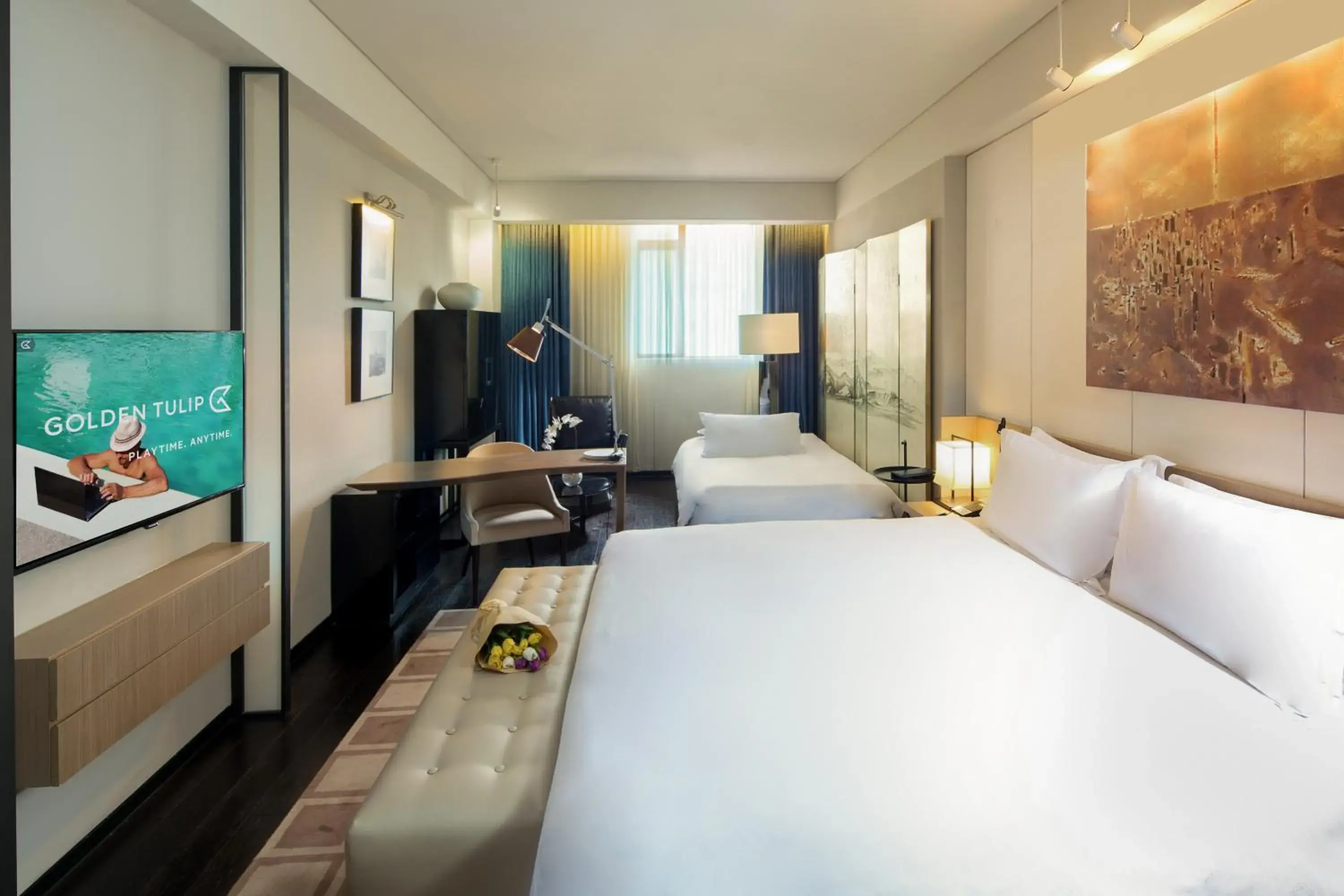 Family Suite in Golden Tulip New Asia Hotel The Bund Shanghai Family Suite in Golden Tulip New Asia Hotel The Bund Shanghai