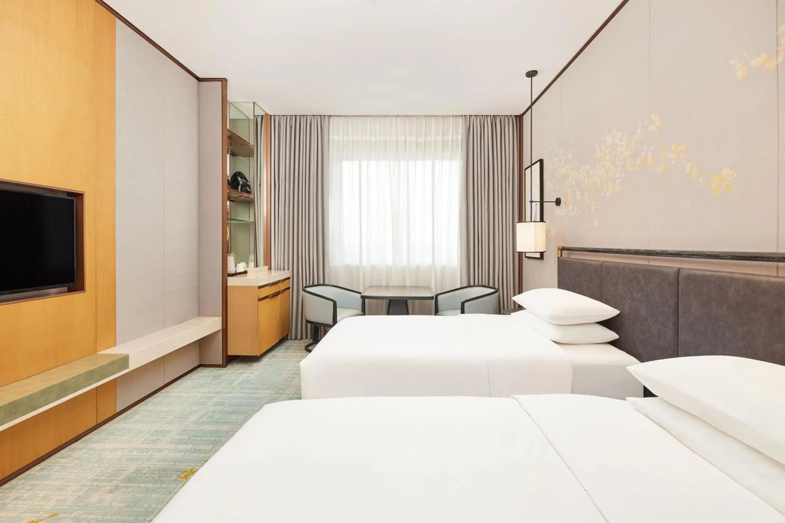 Superior Twin Room in Courtyard by Marriott Yangzhou Superior Twin Room in Courtyard by Marriott Yangzhou