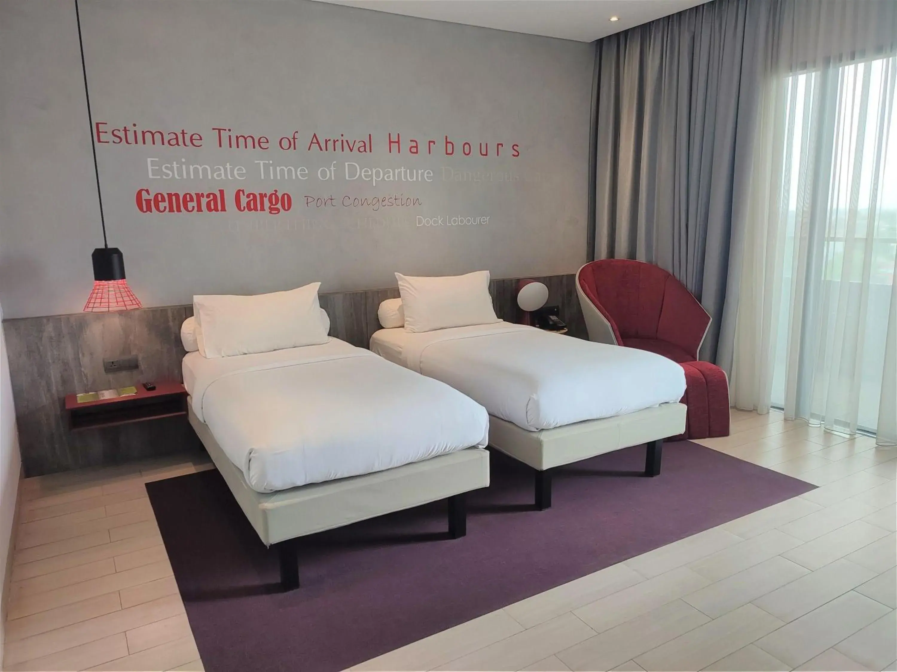 Junior Suite with Twin Beds and Balcony in ibis Styles Batam Nagoya Junior Suite with Twin Beds and Balcony in ibis Styles Batam Nagoya