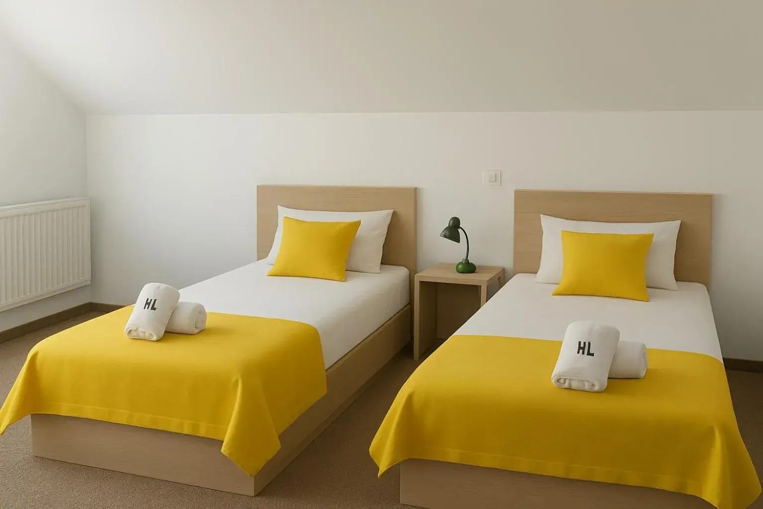 Superior Twin Room with Garden View in London Rooms Zagreb Airport Superior Twin Room with Garden View in London Rooms Zagreb Airport