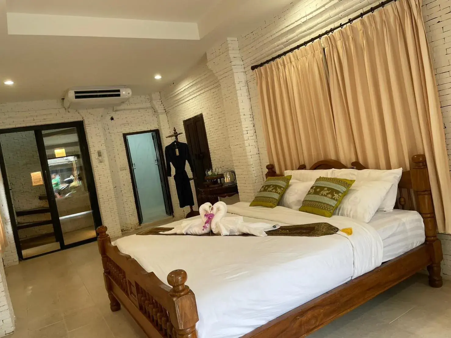 Deluxe Double Room (2 Adults + 1 Child) in Baan Tawai Lanna Resort Deluxe Double Room (2 Adults + 1 Child) in Baan Tawai Lanna Resort