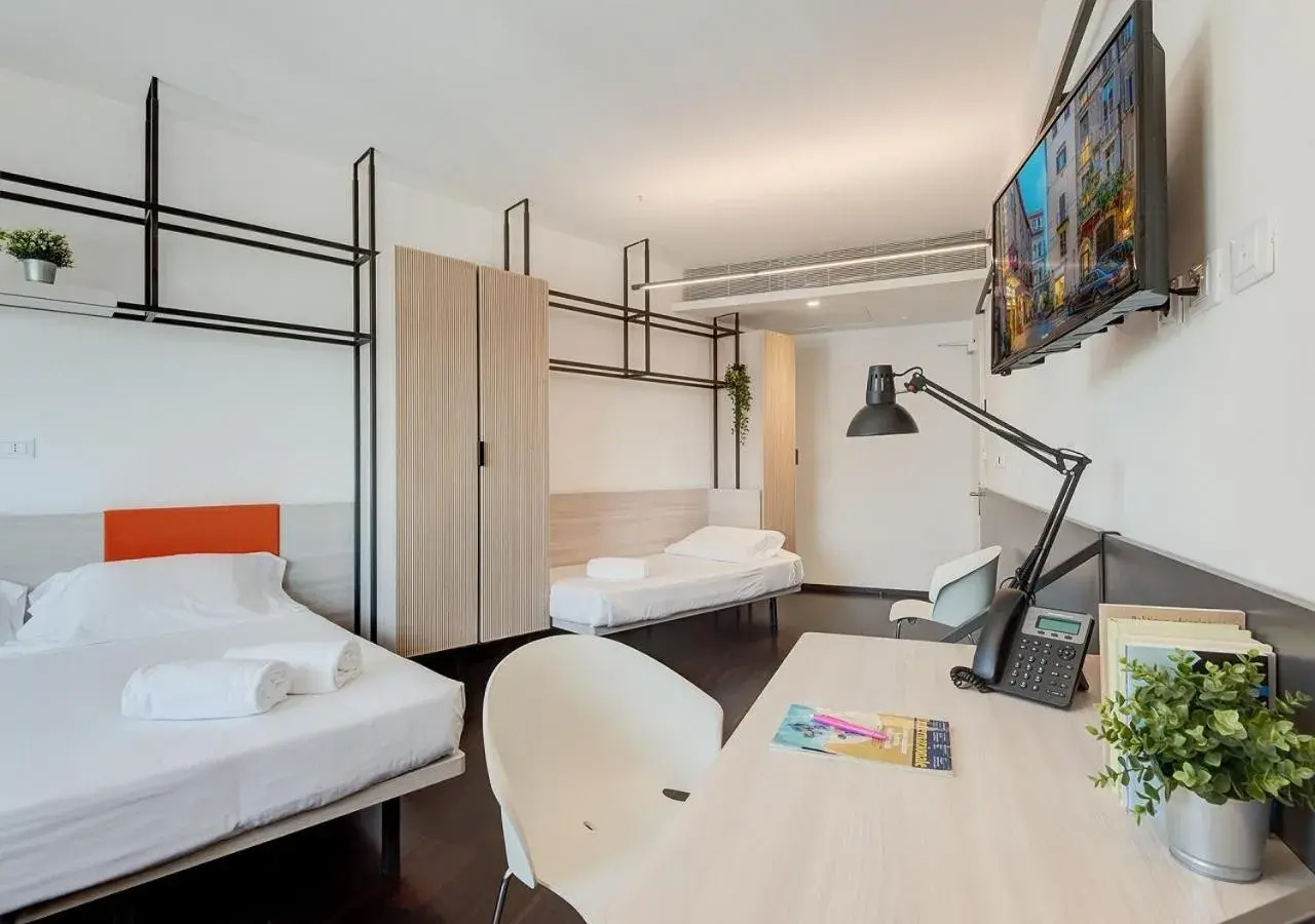 Two Connecting Rooms (4 Adults) in Camplus Roma Casa per Ferie Two Connecting Rooms (4 Adults) in Camplus Roma Casa per Ferie