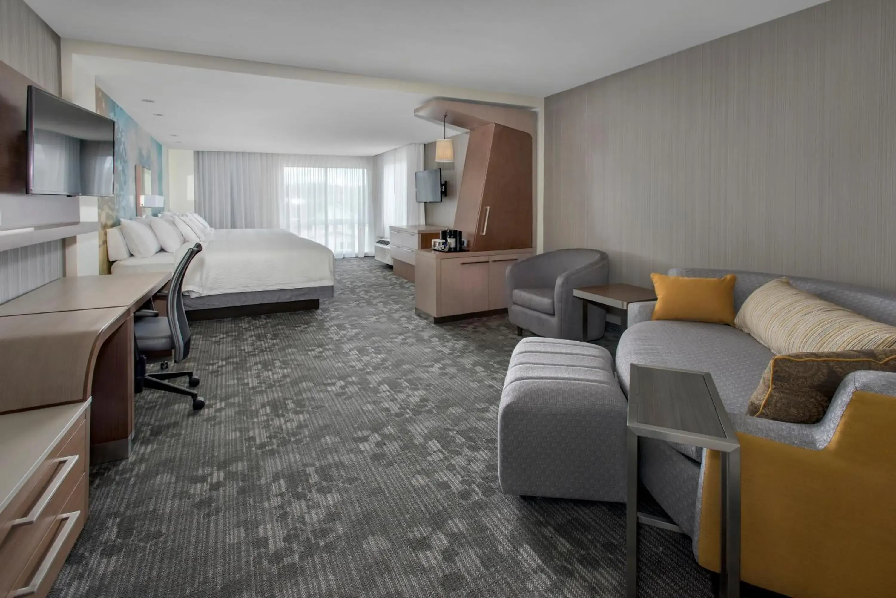 Queen Room with Two Queen Beds in Courtyard by Marriott Schenectady at Mohawk Harbor Queen Room with Two Queen Beds in Courtyard by Marriott Schenectady at Mohawk Harbor