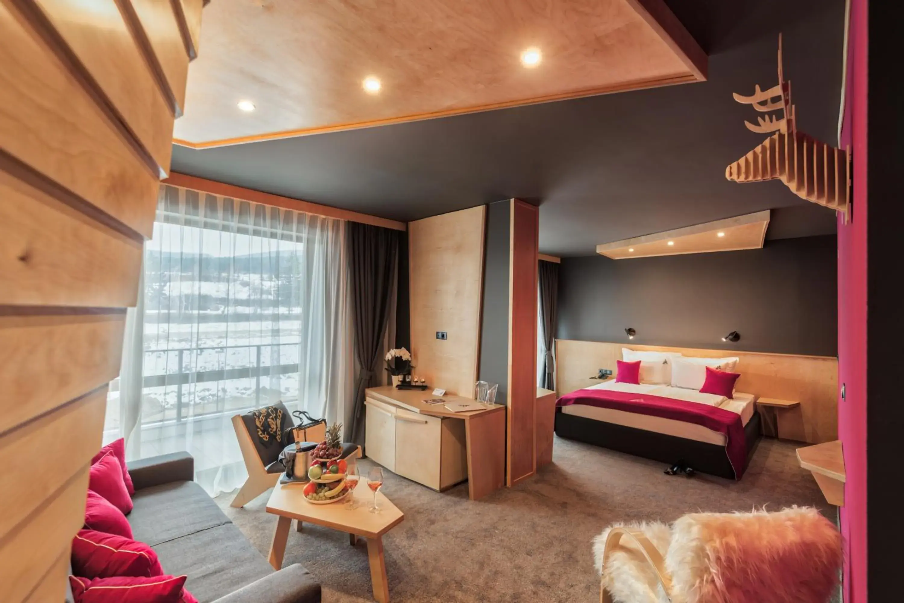 Double Deluxe Premium Room (2 adults + 1 child) in Hotel Arte SPA & Park Double Deluxe Premium Room (2 adults + 1 child) in Hotel Arte SPA & Park