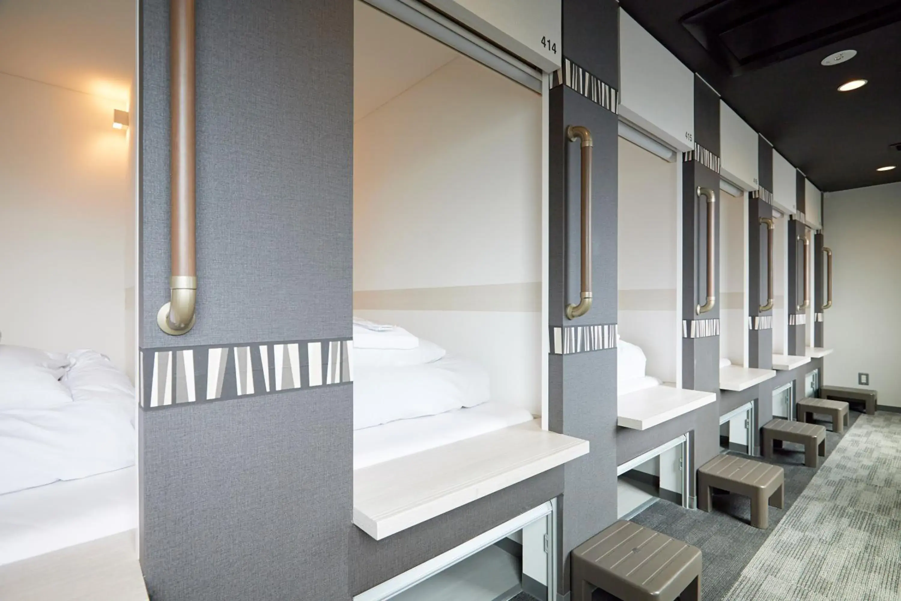 Single Bed in 6 Beds Female Dormitory Room - Non-Smoking in Drop Inn Tottori Single Bed in 6 Beds Female Dormitory Room - Non-Smoking in Drop Inn Tottori