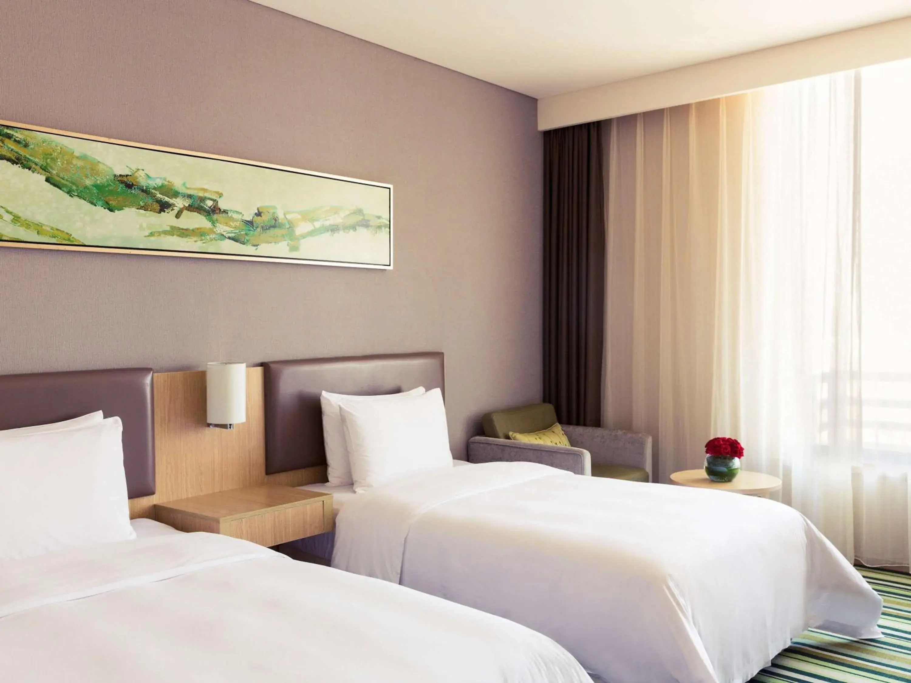 Standard Twin Room in Mercure Nanchang Sunac Standard Twin Room in Mercure Nanchang Sunac