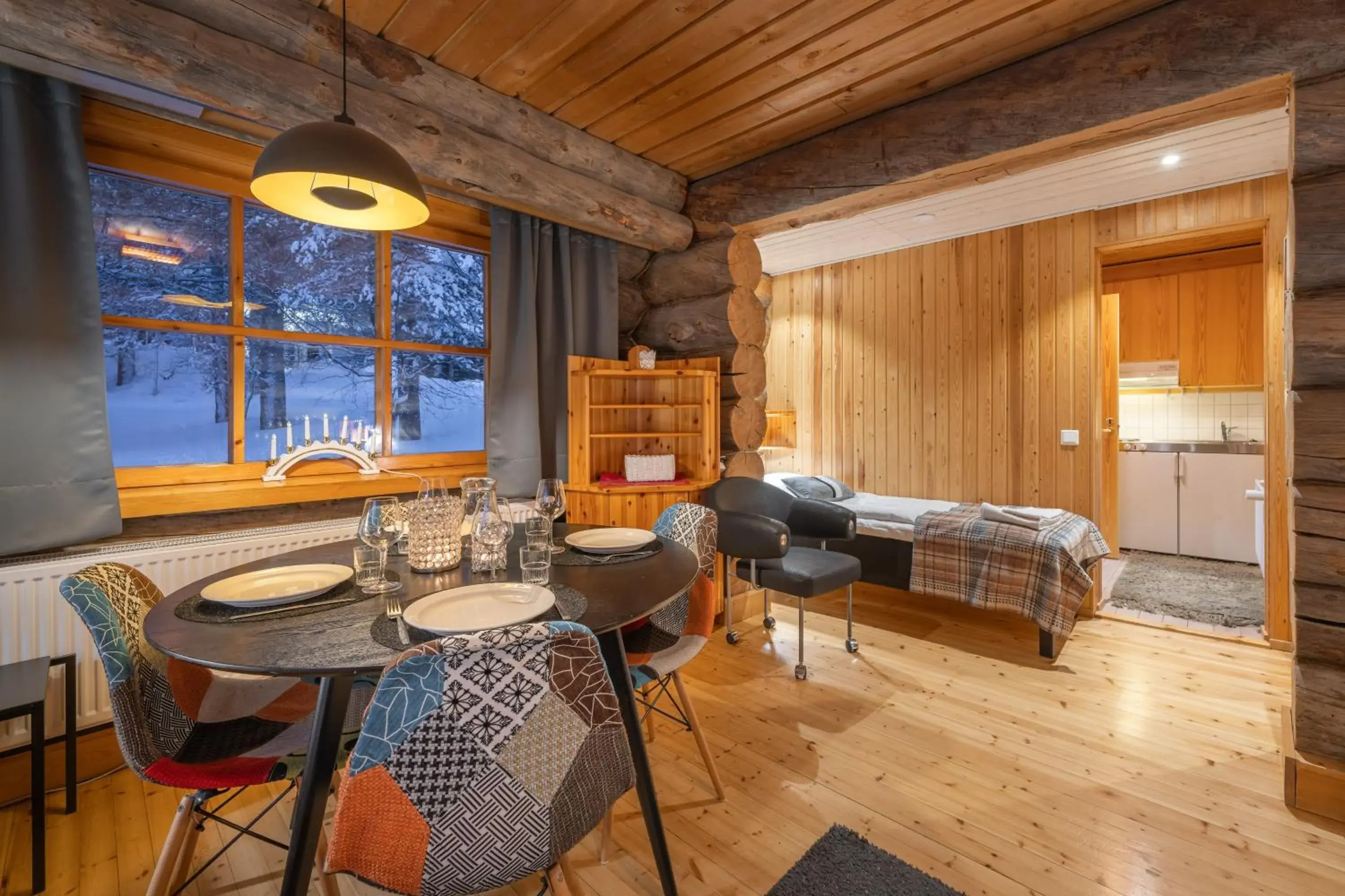 Family Studio -60- Kero in Kuukkeli Log Houses Aurora Resort Family Studio -60- Kero in Kuukkeli Log Houses Aurora Resort