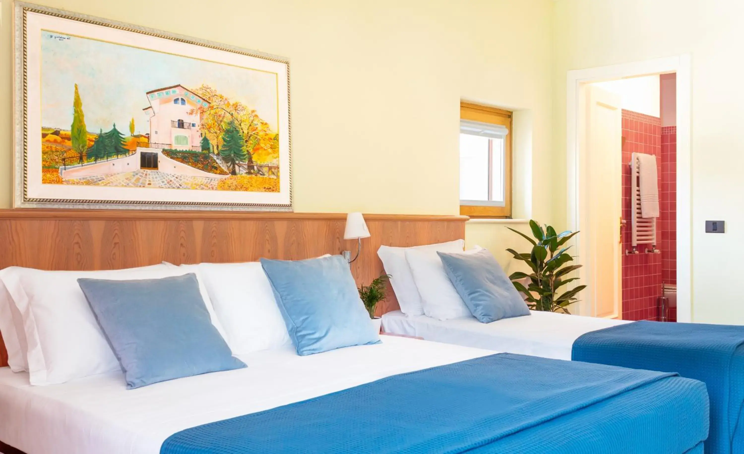 Economy Triple Room in Albergo Il Giardino del Rio Economy Triple Room in Albergo Il Giardino del Rio