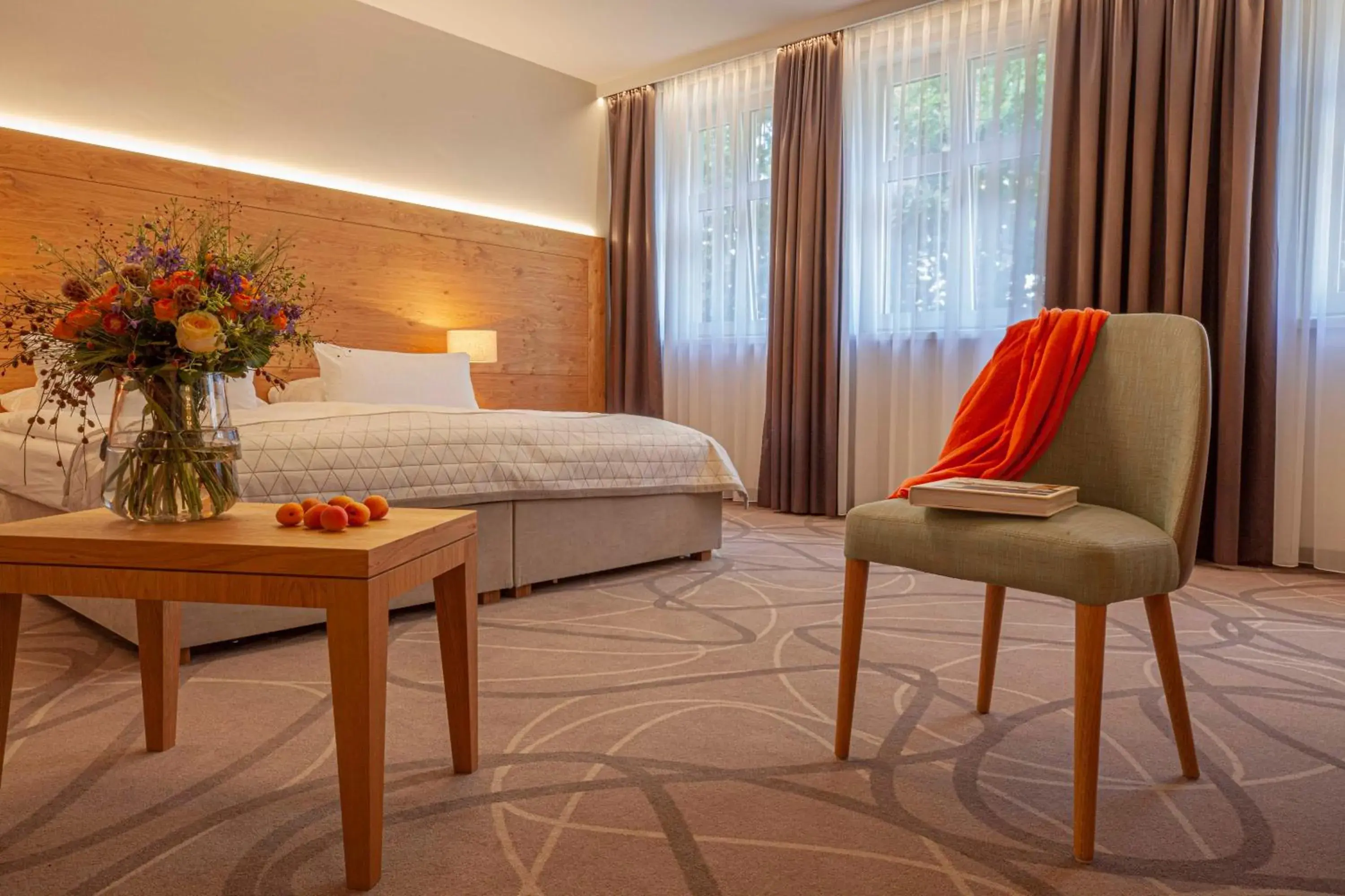 Deluxe Double Room - single occupancy - Disability Access in Gasthof Zufriedenheit Deluxe Double Room - single occupancy - Disability Access in Gasthof Zufriedenheit