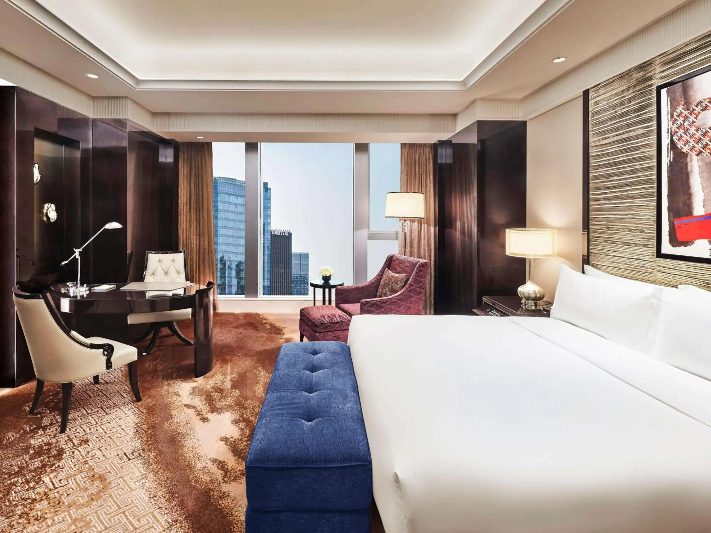 Standard King Room - Disability Access in Fairmont Chengdu Standard King Room - Disability Access in Fairmont Chengdu
