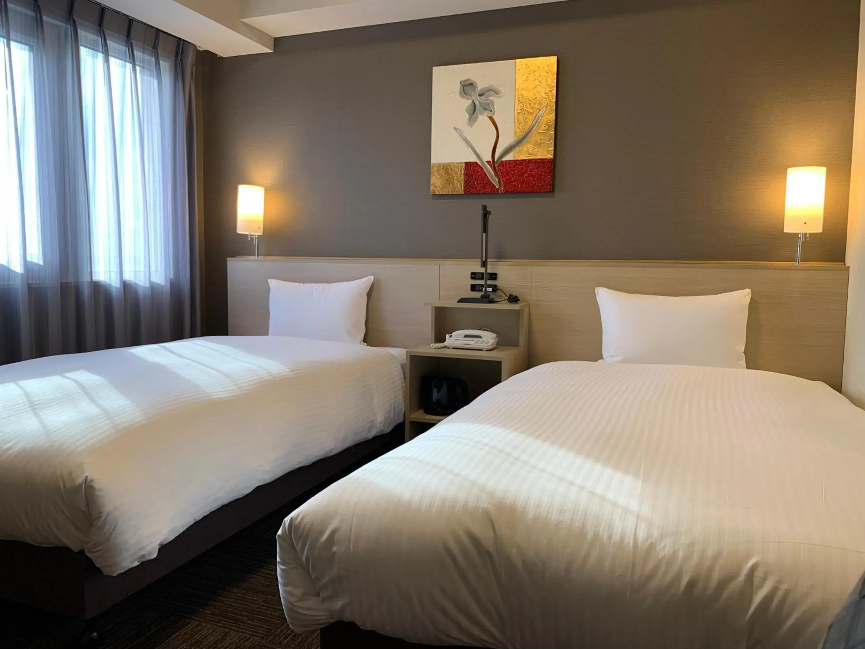 Standard Twin Room - Smoking in Hotel Route-Inn Isesaki Inter Standard Twin Room - Smoking in Hotel Route-Inn Isesaki Inter