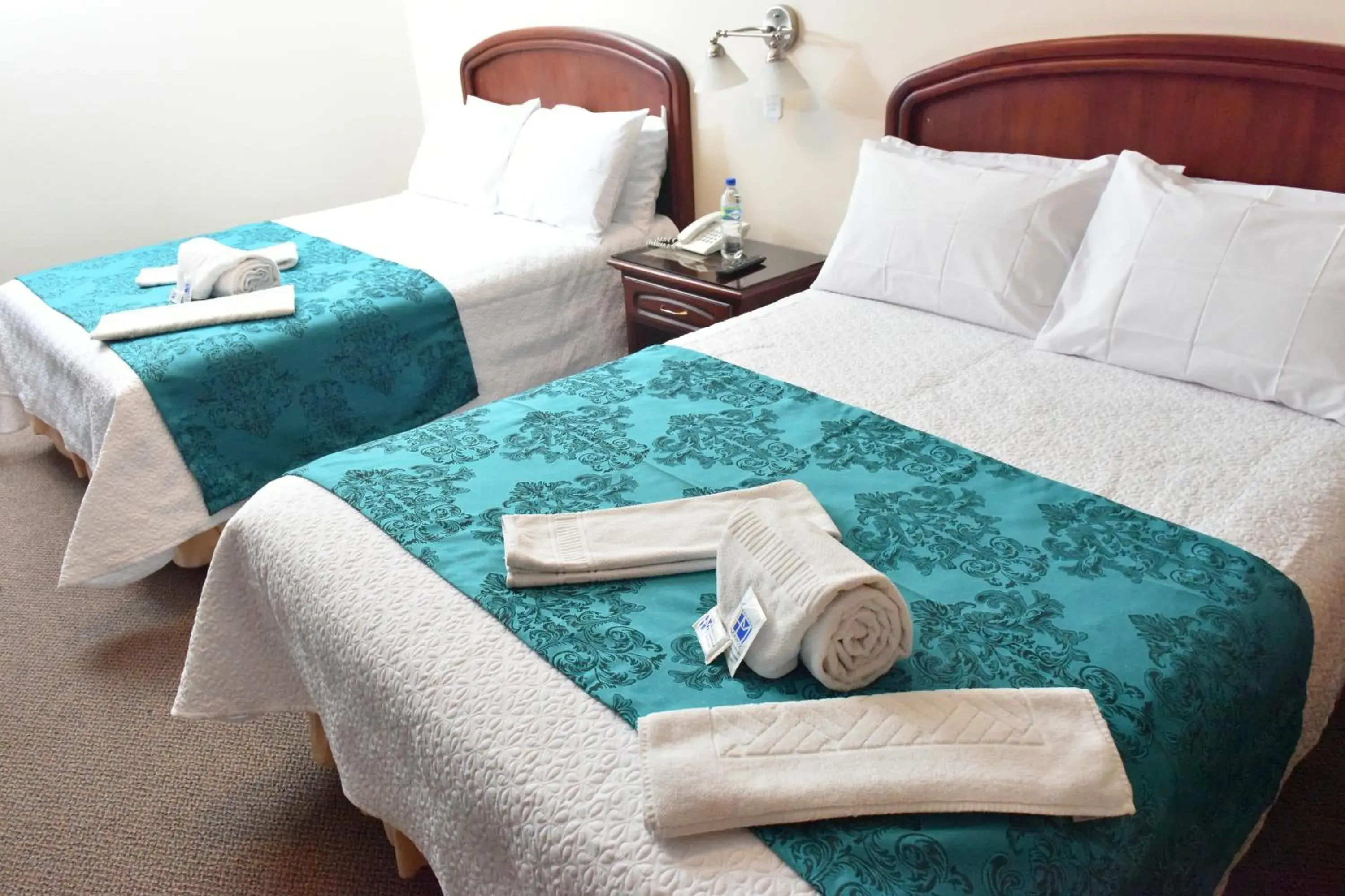 Twin Room in Hotel Makroz Twin Room in Hotel Makroz