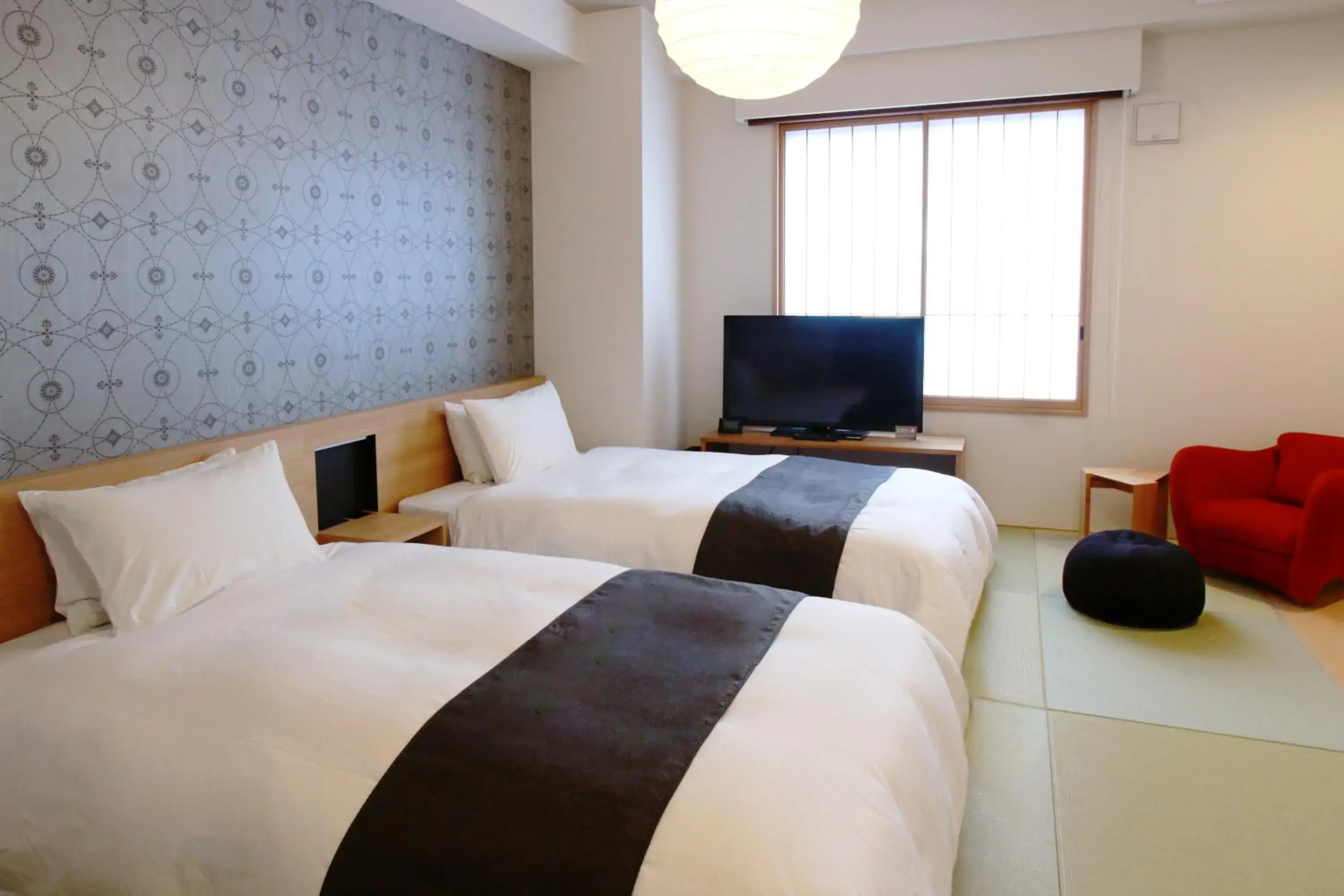 Japanese-Style Twin Room - single occupancy in Hotel M's Plus Shijo Omiya Japanese-Style Twin Room - single occupancy in Hotel M's Plus Shijo Omiya