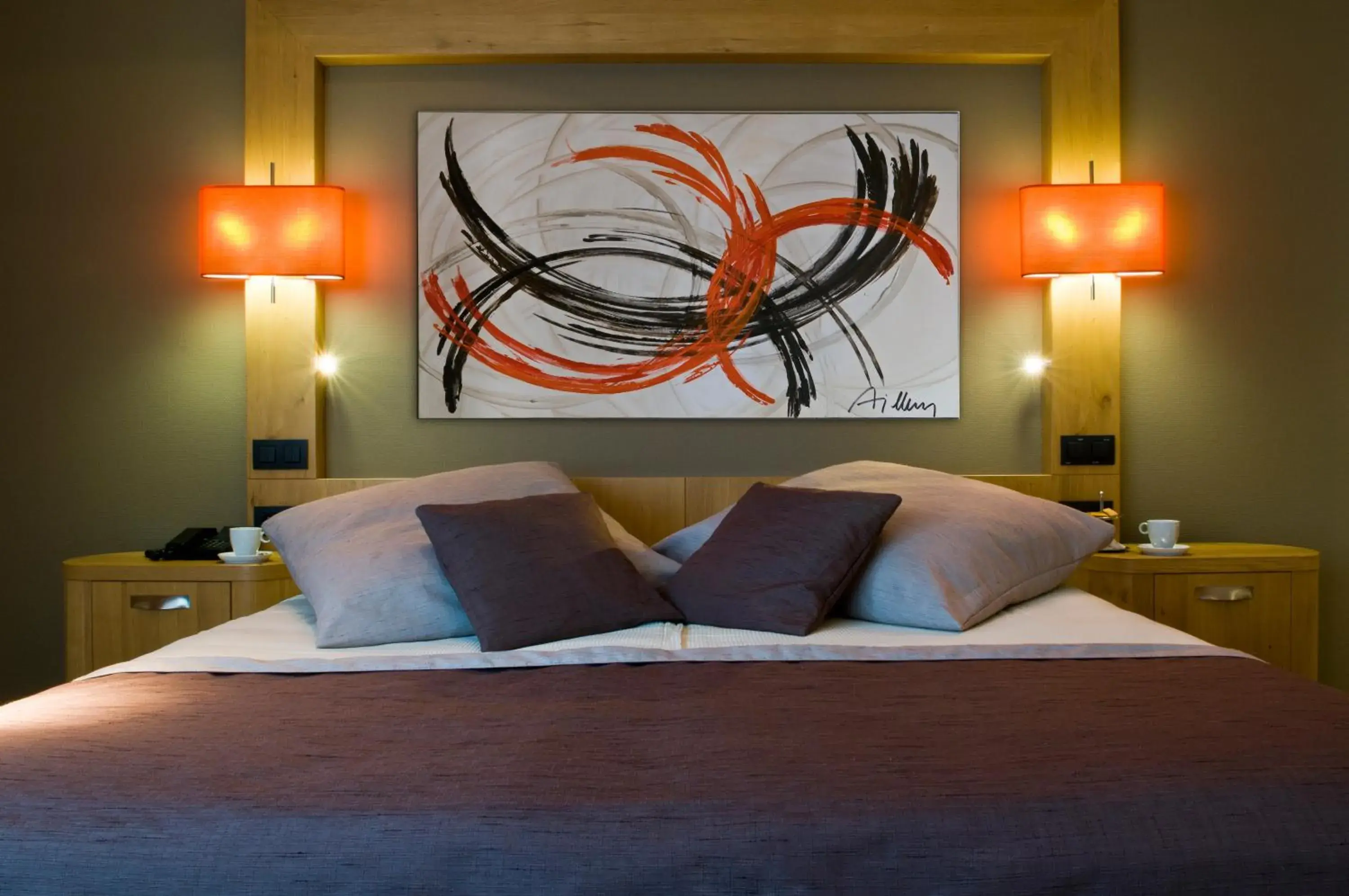 Superior Double Room in Hotel du Commerce Superior Double Room in Hotel du Commerce