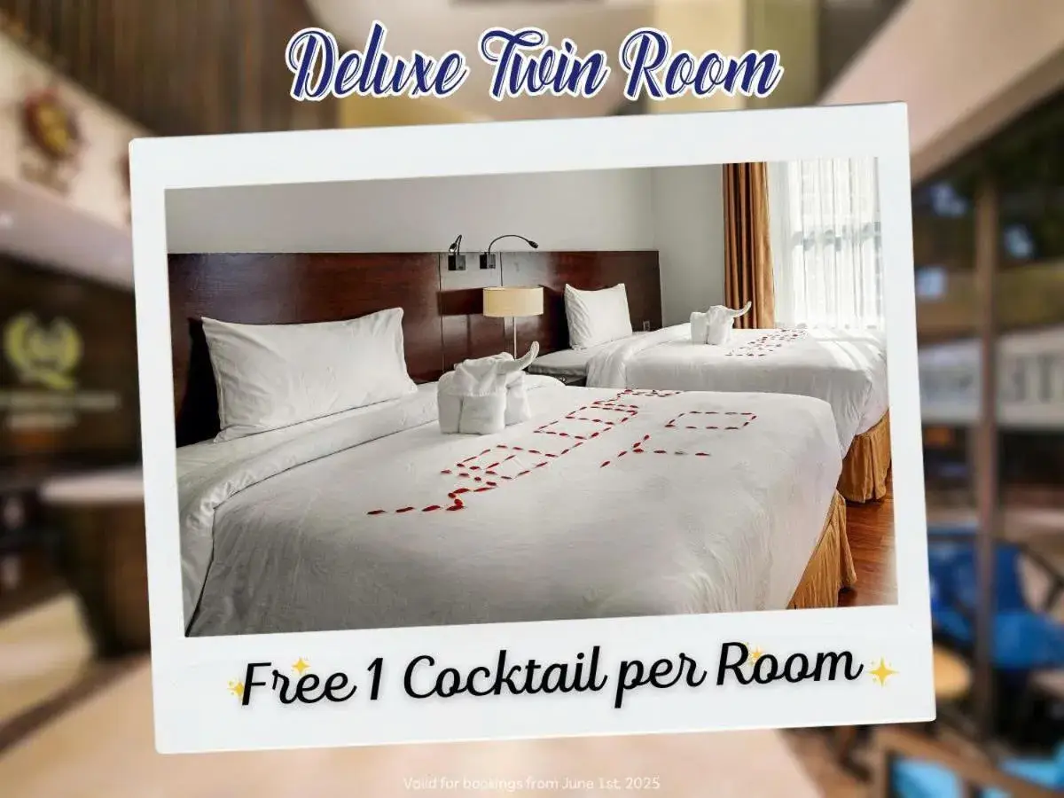 Deluxe Twin – Free 01 Vietnamese Pan Bread for Stays 2+ Nights in Sofia Suite Hotel & Spa Danang - Free Craft Beer and 20 minute Spa per room Deluxe Twin – Free 01 Vietnamese Pan Bread for Stays 2+ Nights in Sofia Suite Hotel & Spa Danang - Free Craft Beer and 20 minute Spa per room