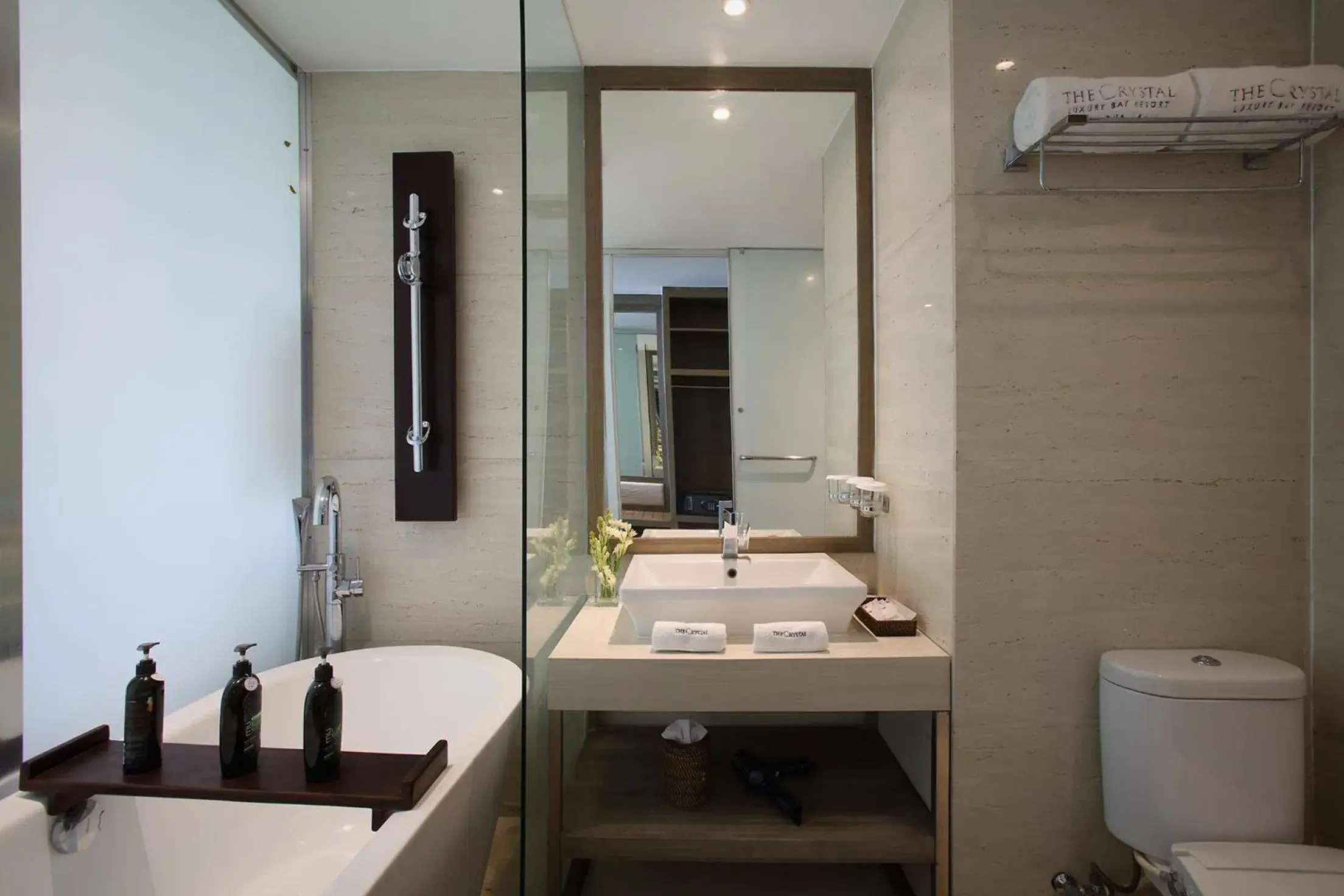 Deluxe Pool View in The Crystal Luxury Bay Resort Nusa Dua Deluxe Pool View in The Crystal Luxury Bay Resort Nusa Dua