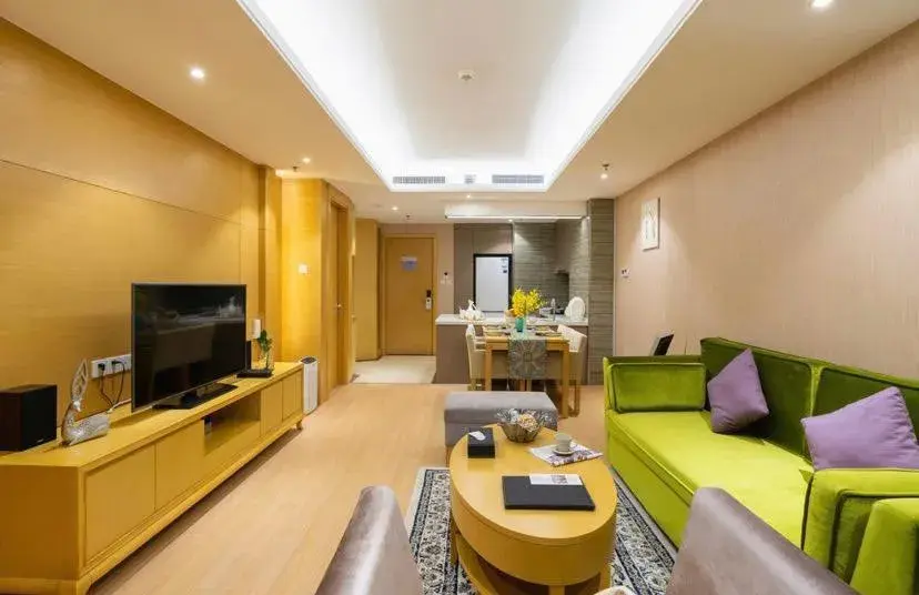 Two-Bedroom Apartment in Ariva Tianjin Zhongbei Hotel & Serviced Apartment Two-Bedroom Apartment in Ariva Tianjin Zhongbei Hotel & Serviced Apartment