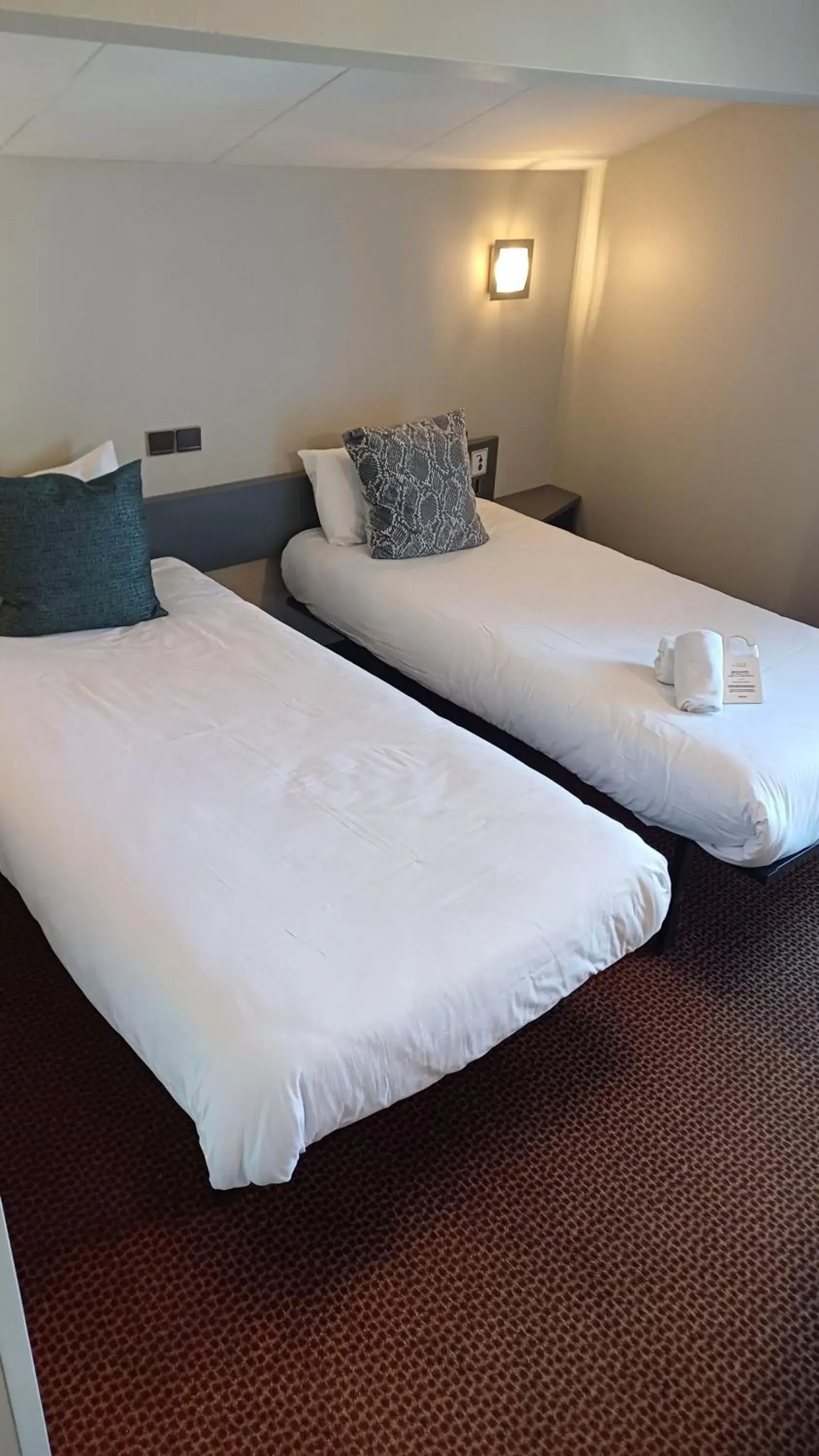 Standard Twin Room in Logis hotel Noemys Gradignan Standard Twin Room in Logis hotel Noemys Gradignan