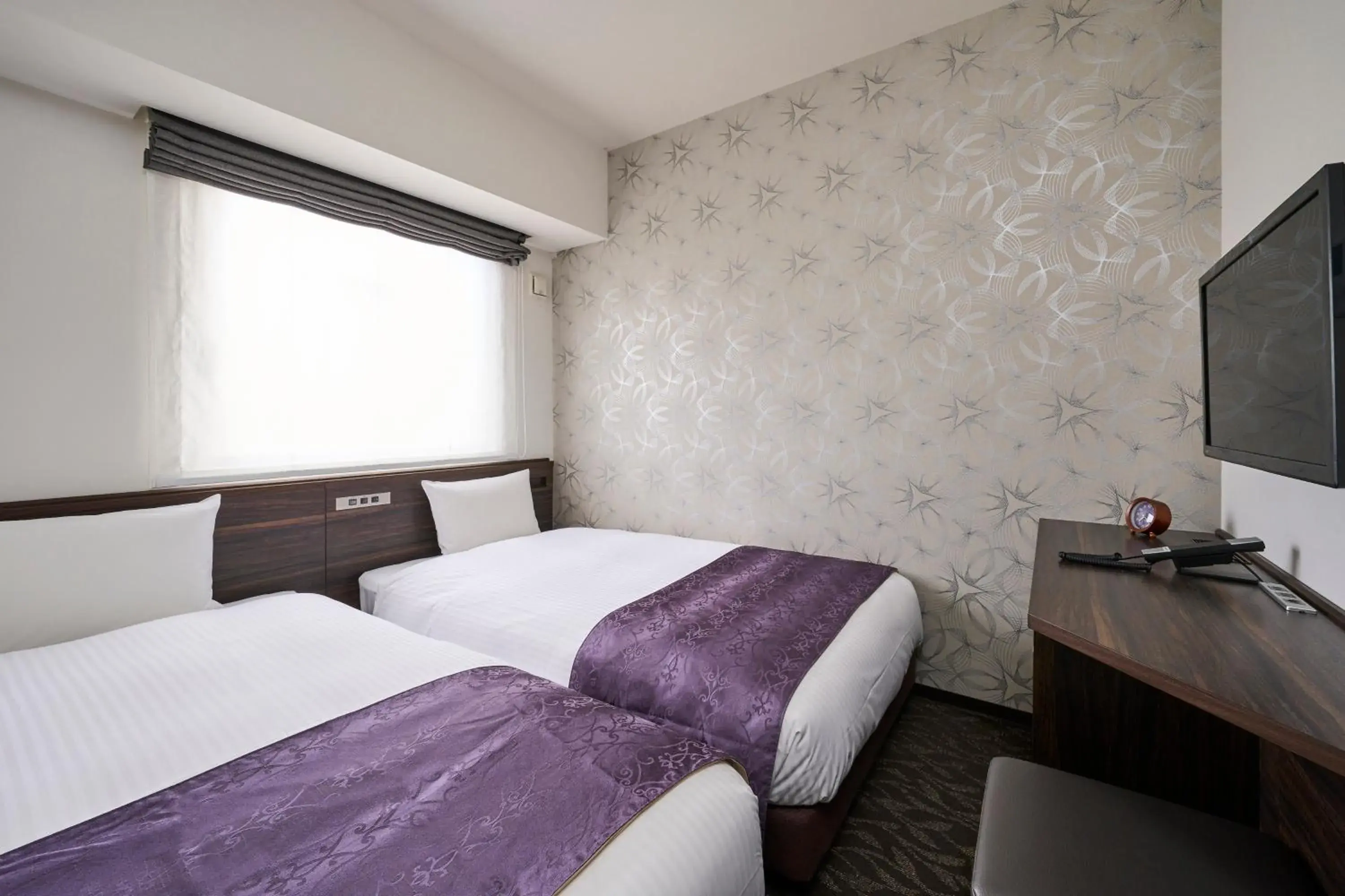 Compact Twin Room - Non-Smoking in Hotel Axia Inn Sapporo Susukino Compact Twin Room - Non-Smoking in Hotel Axia Inn Sapporo Susukino