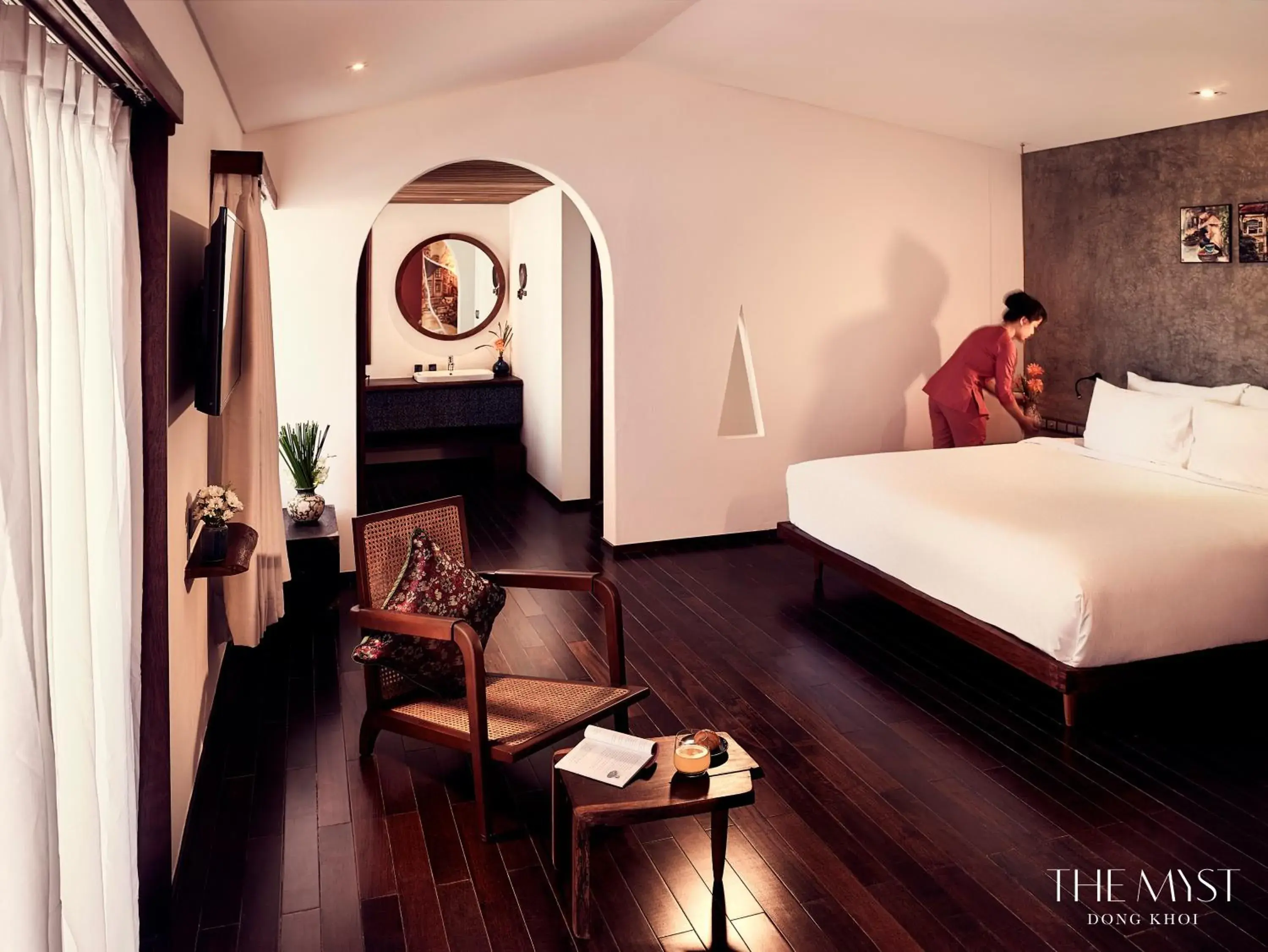 The Myst Suite Balcony in The Myst Dong Khoi The Myst Suite Balcony in The Myst Dong Khoi