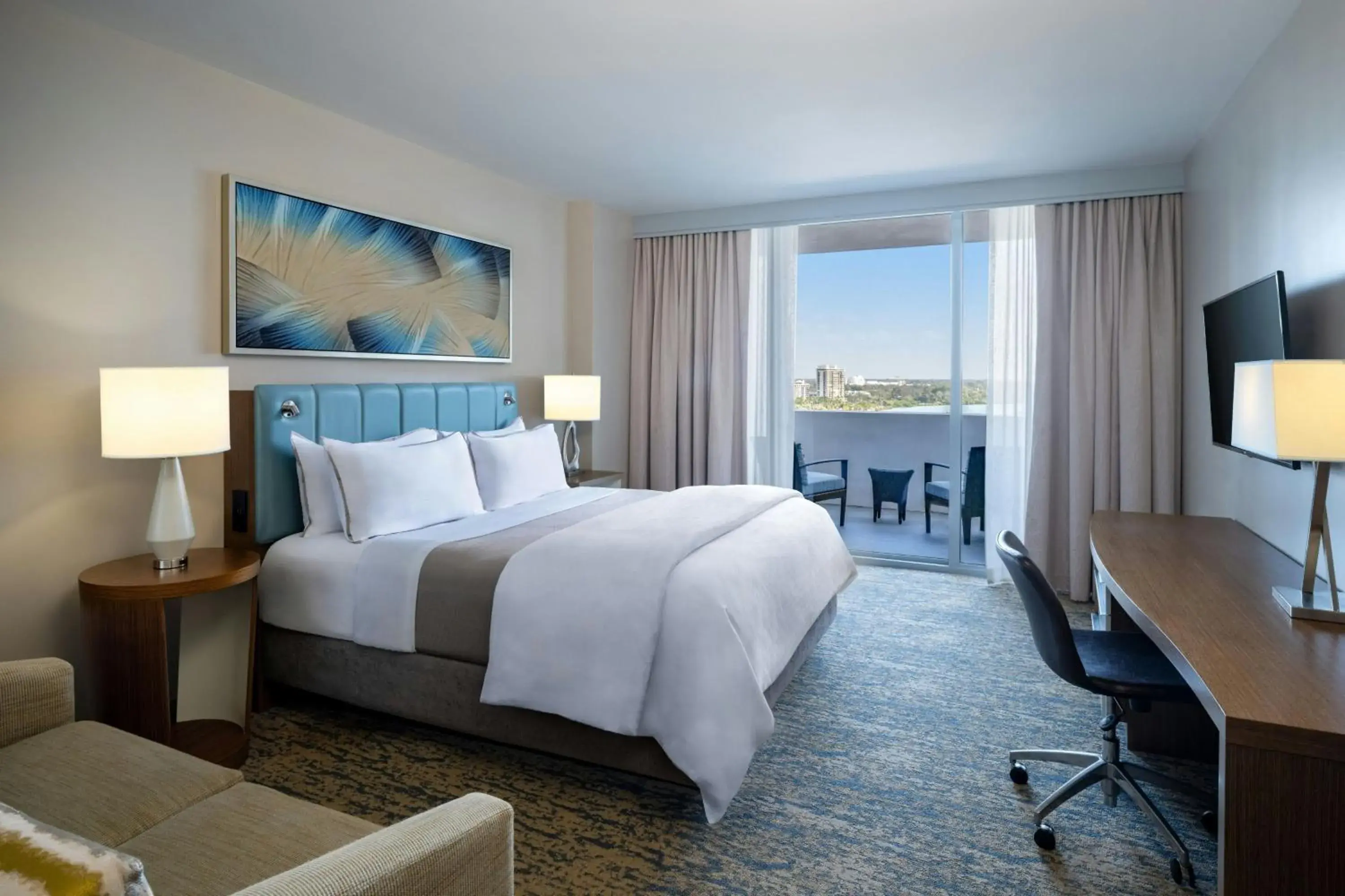 Marina Balcony King, Guest room, 1 King, Marina view in The Westin Sarasota Marina Balcony King, Guest room, 1 King, Marina view in The Westin Sarasota