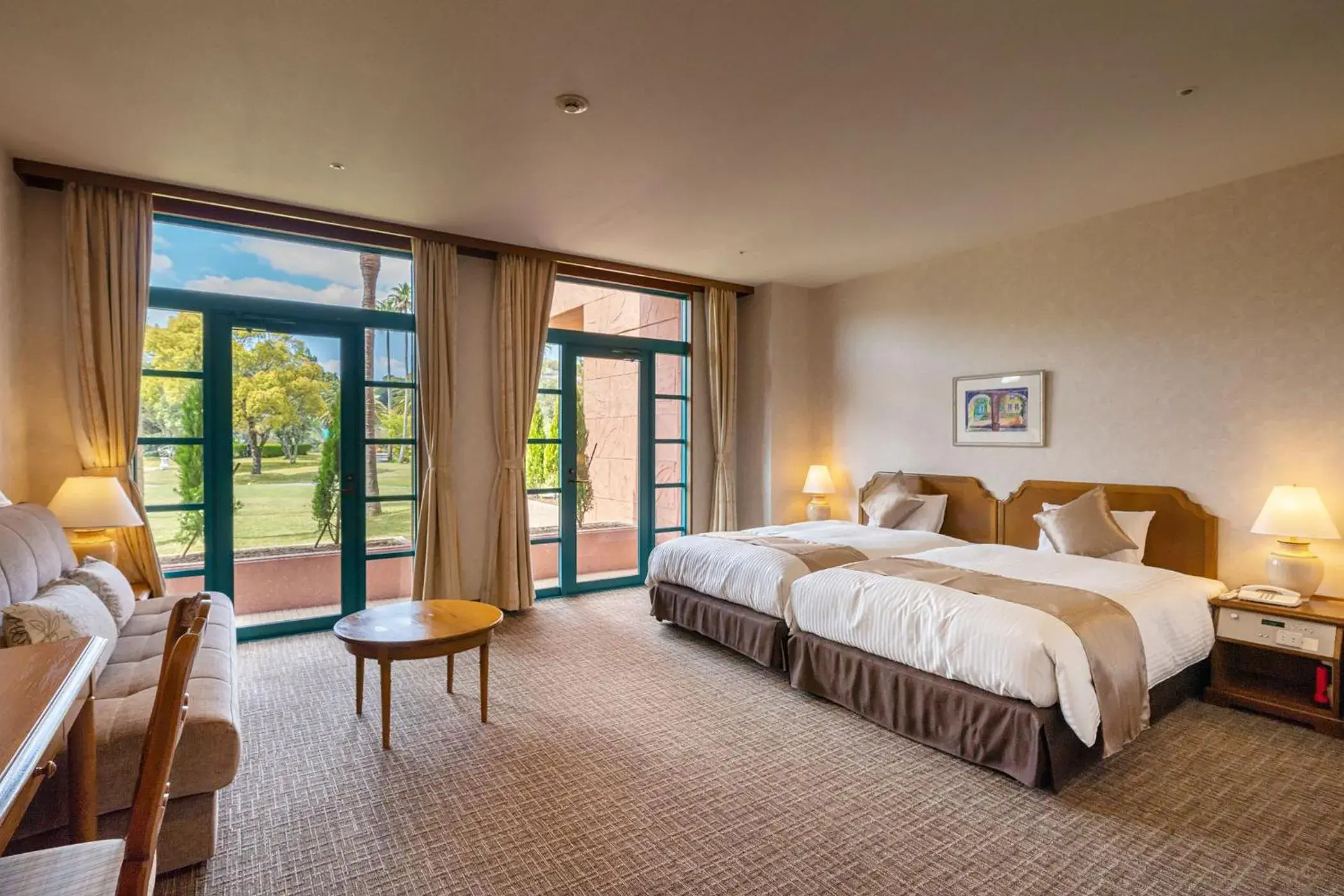 Twin Room - single occupancy - Disability Access in Ooedo Onsen Monogatari Premium Saikaibashi Twin Room - single occupancy - Disability Access in Ooedo Onsen Monogatari Premium Saikaibashi