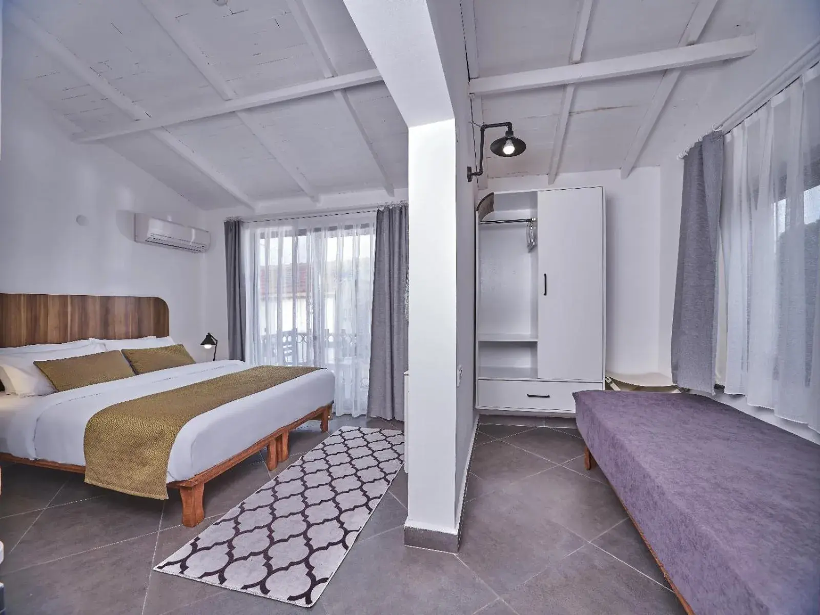 Deluxe Double Room with Garden View in Maya Bistro Hotel & Beach Deluxe Double Room with Garden View in Maya Bistro Hotel & Beach