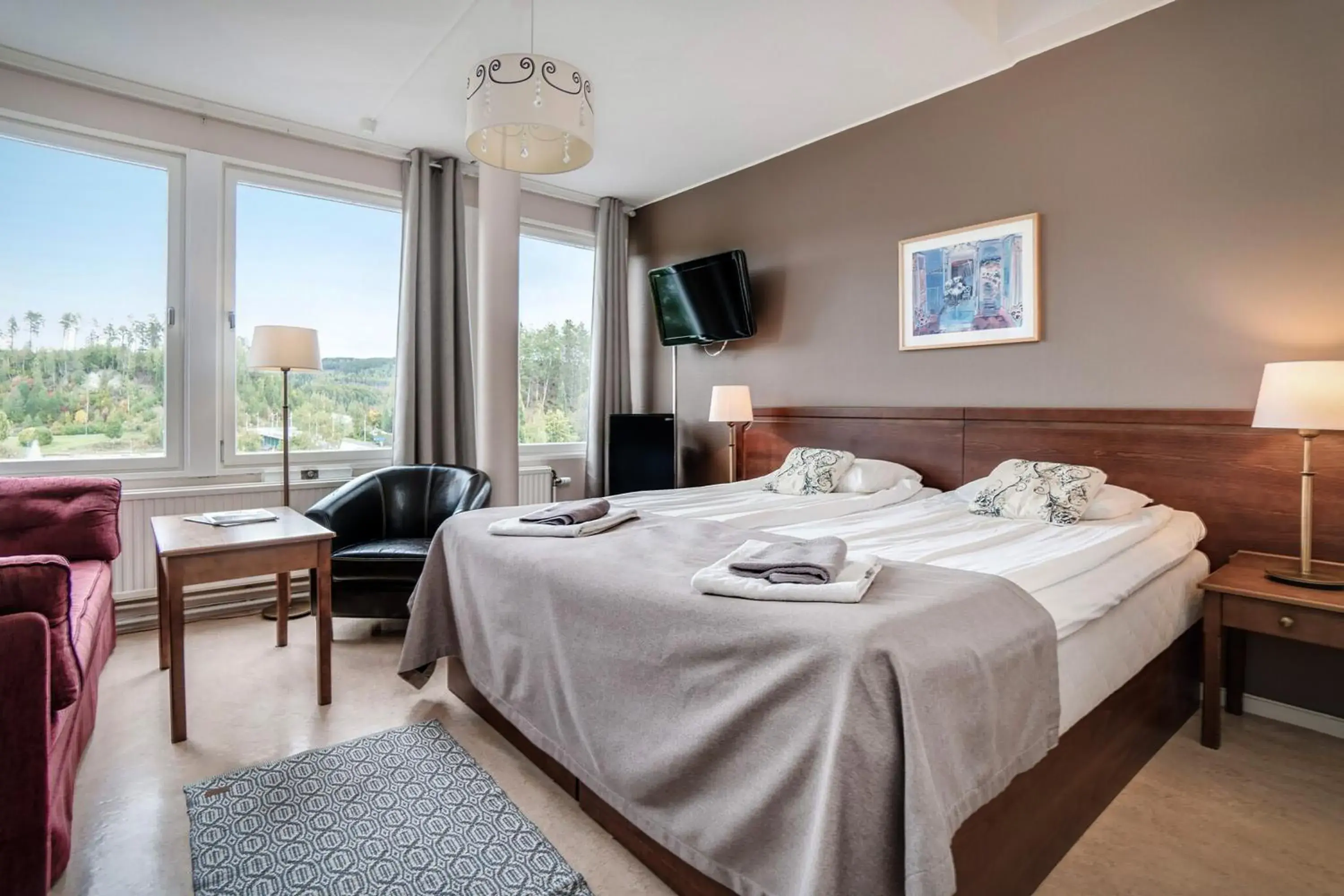 Double or Twin Room with Sofa Bed - single occupancy in Hotel Sollefteå Double or Twin Room with Sofa Bed - single occupancy in Hotel Sollefteå