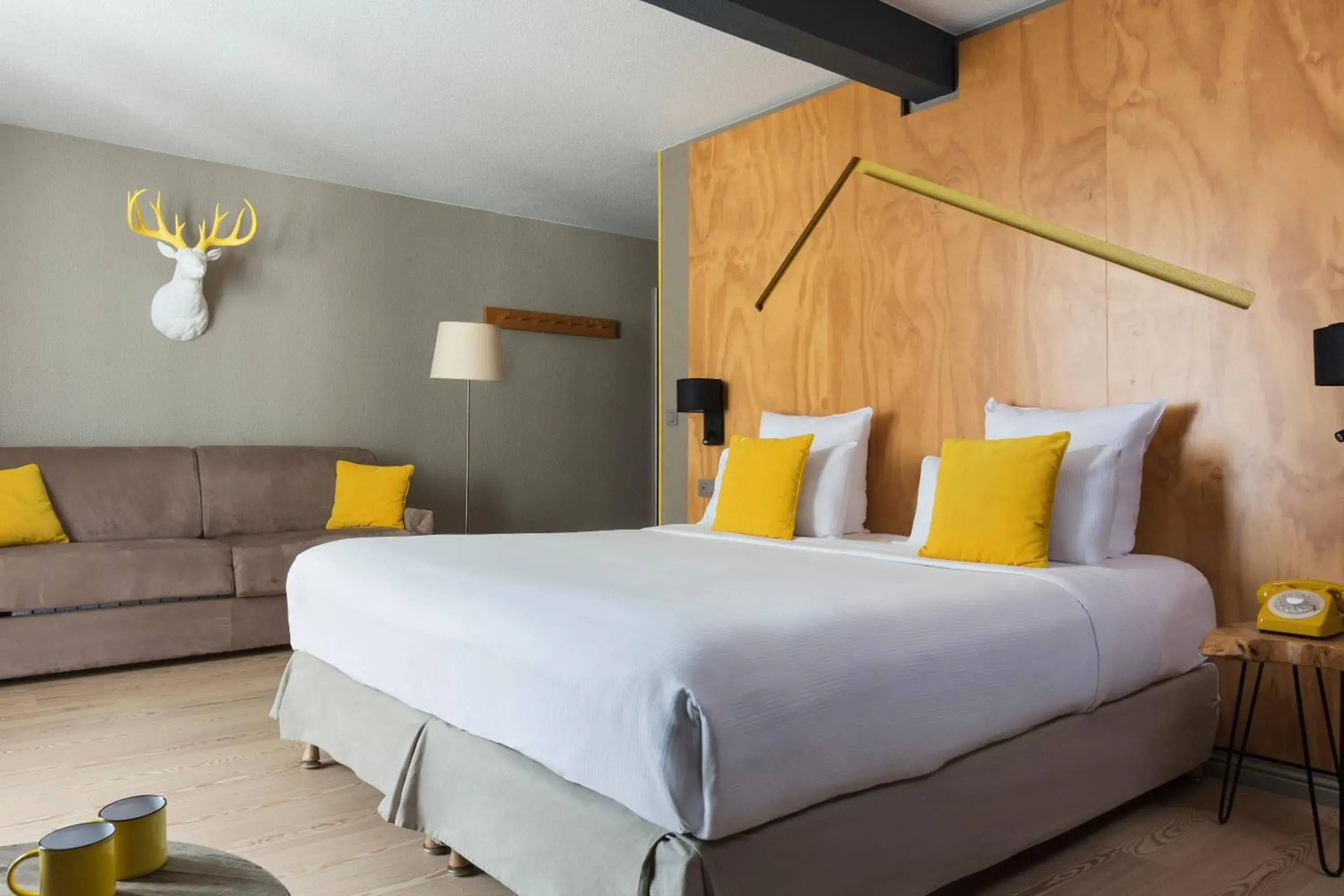 Junior Suite with Balcony in Hôtel Les Aiglons Chamonix Junior Suite with Balcony in Hôtel Les Aiglons Chamonix